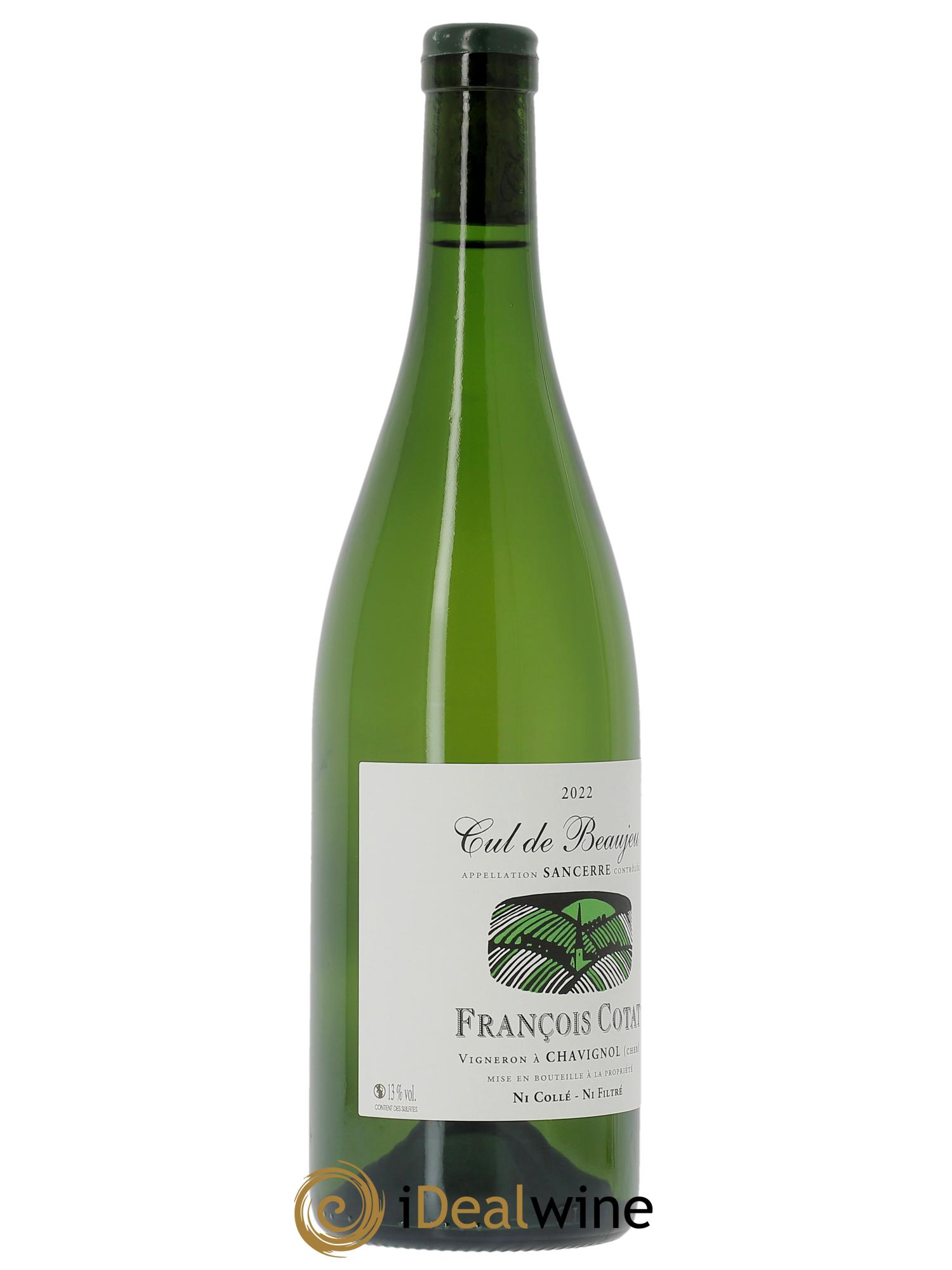Sancerre Les Culs de Beaujeu François Cotat  2022 - Lot de 1 bouteille - 2