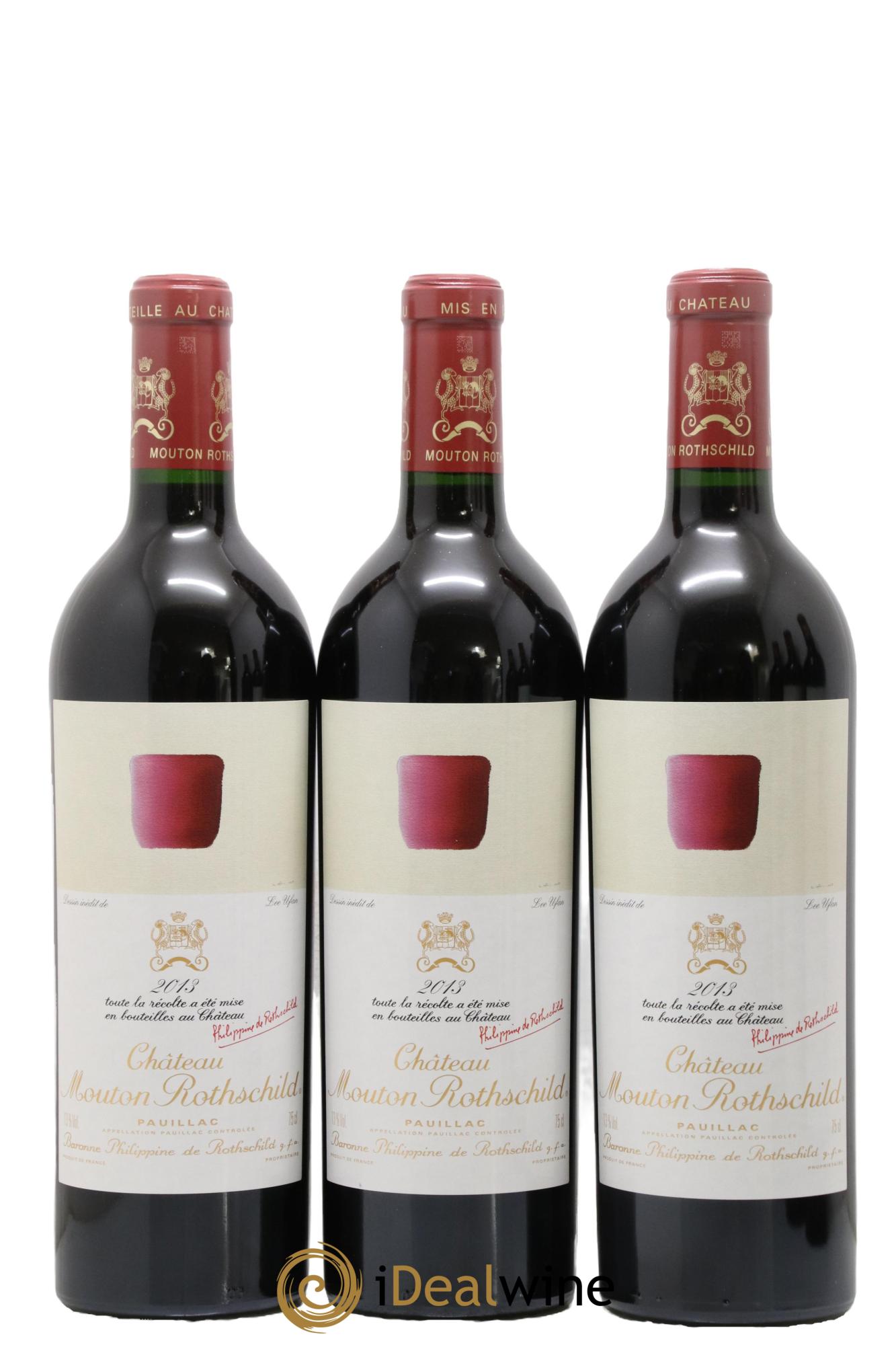 Château Mouton Rothschild 1er Grand Cru Classé  2013 - Lot de 6 bouteilles - 3