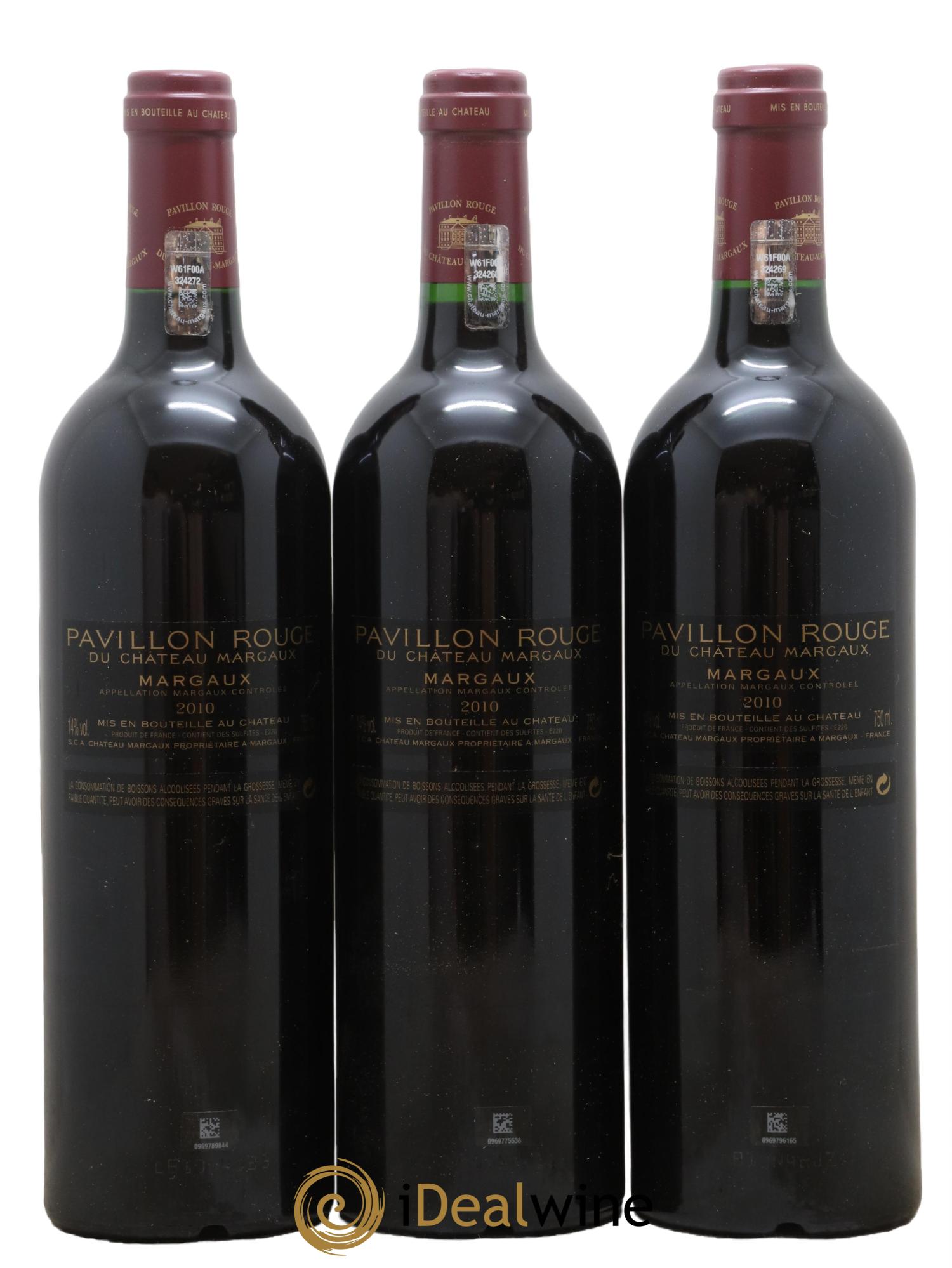 Pavillon Rouge du Château Margaux Second Vin 2010 - Lot de 12 bouteilles - 4