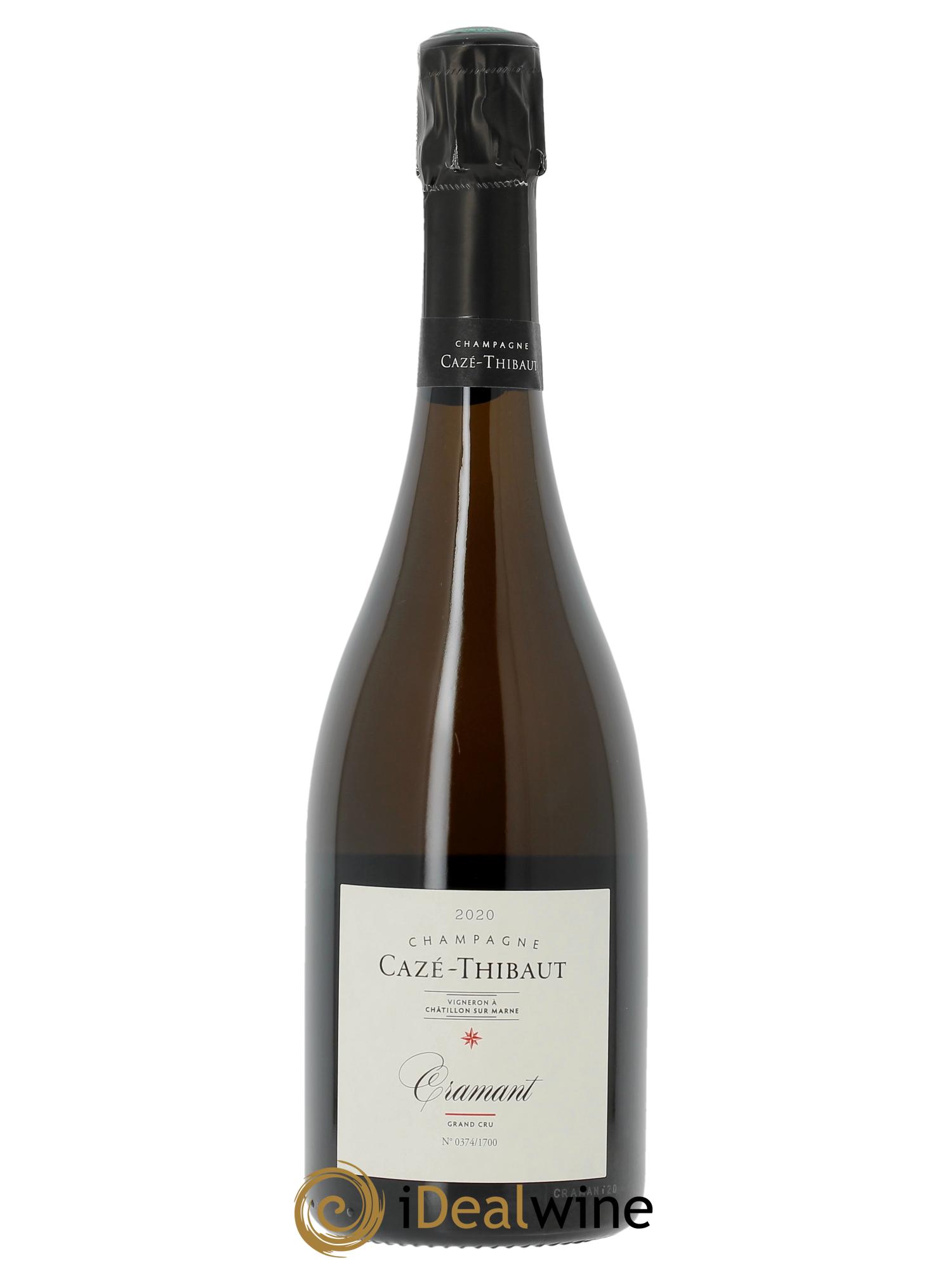 Blanc de Blanc Cramant Grand Cru Cazé Thibaut 2020 - Lot of 1 bottle - 0