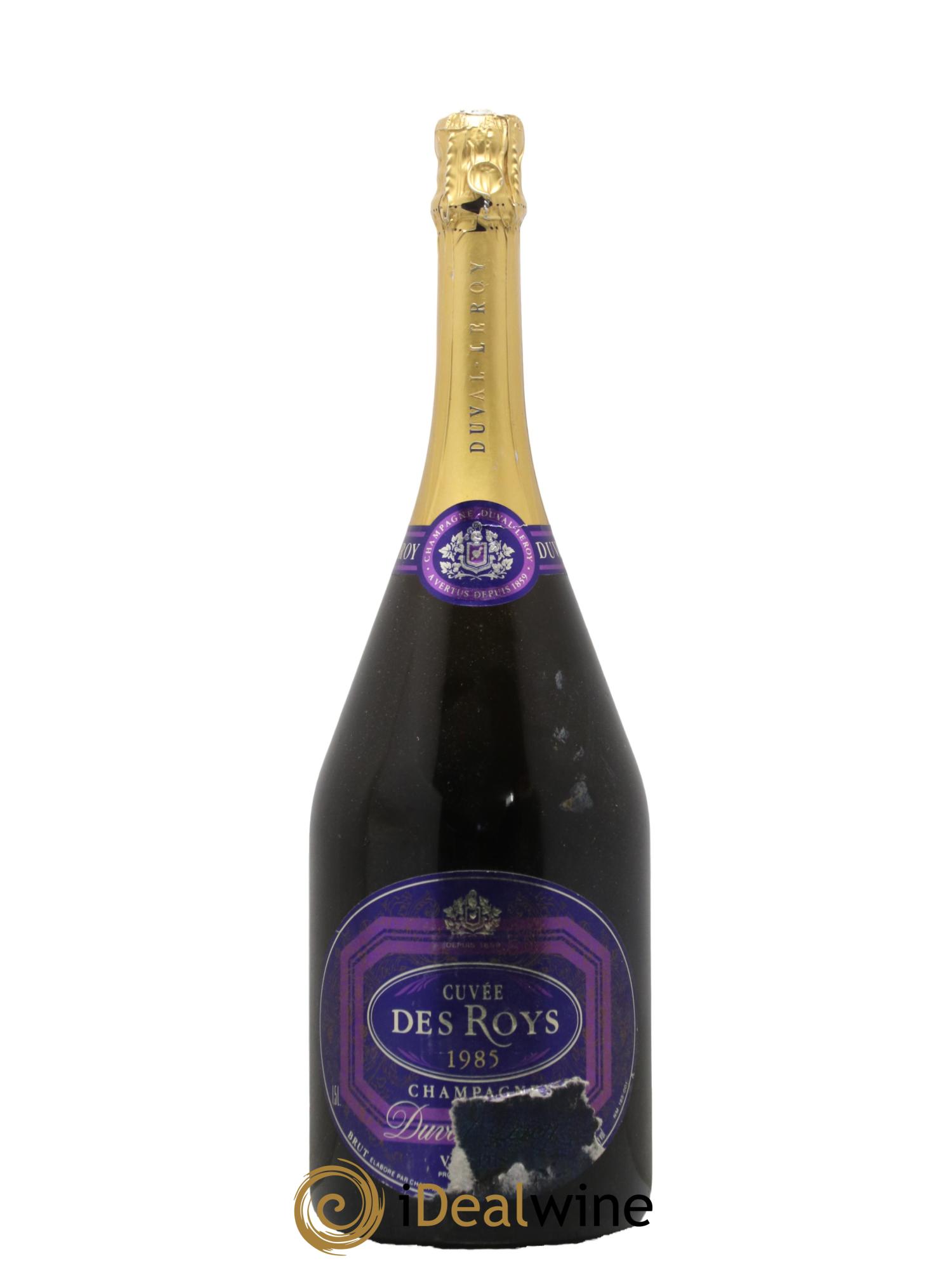 Cuvée des Roys Duval-Leroy 1985 - Lot de 1 magnum - 0