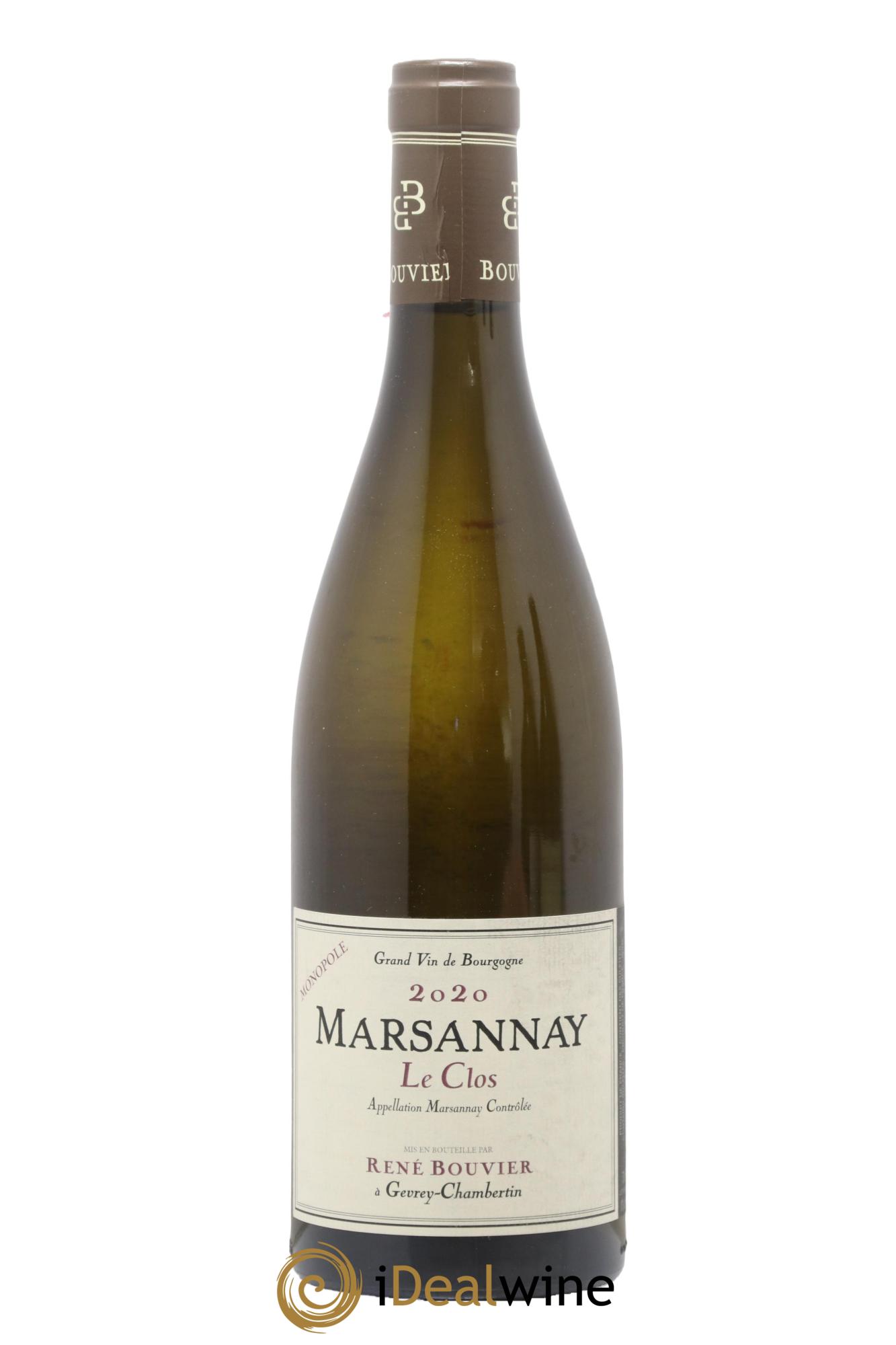 Marsannay Le Clos Monopole René Bouvier (Domaine) 2020 - Lotto di 1 bottiglia - 0