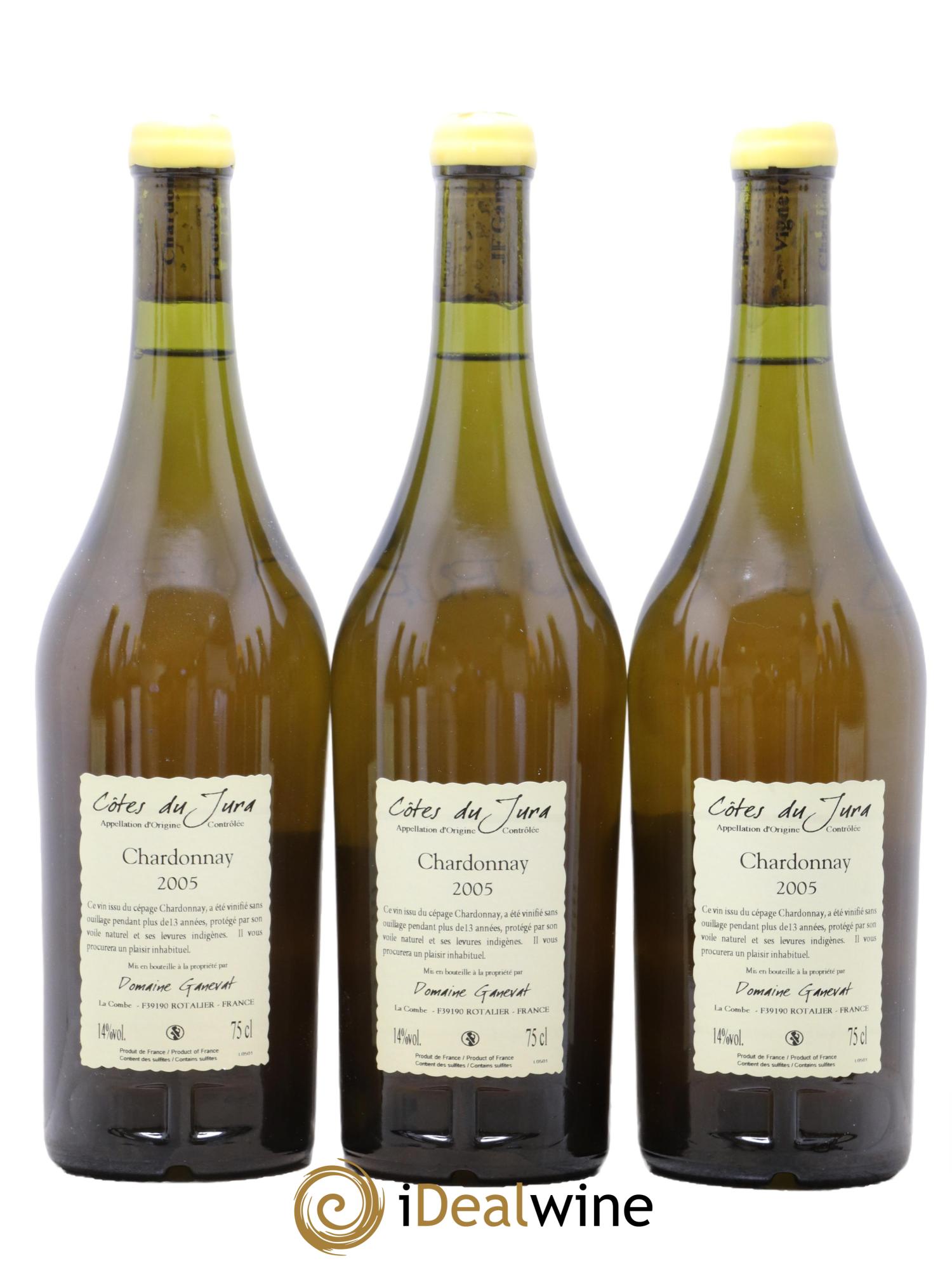 Côtes du Jura Cuvée du Pépé Jean-François Ganevat (Domaine) 2005 - Lot of 3 bottles - 1