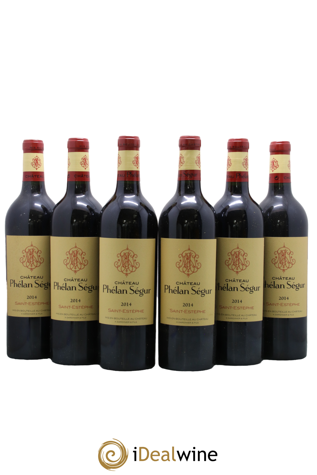 Château Phélan Ségur 2014 - Lot of 6 bottles - 0