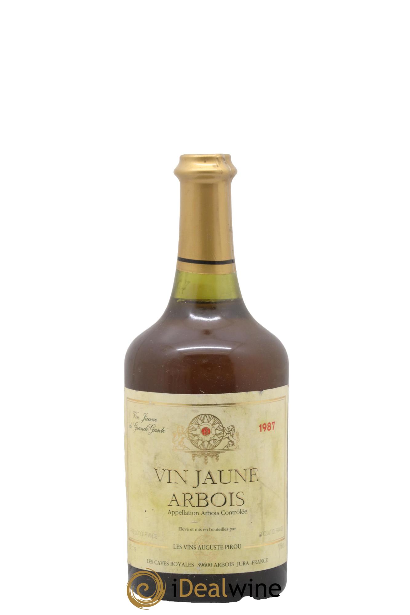 Arbois Vin Jaune Auguste Pirou 1987 - Lot of 1 Clavelin - 0
