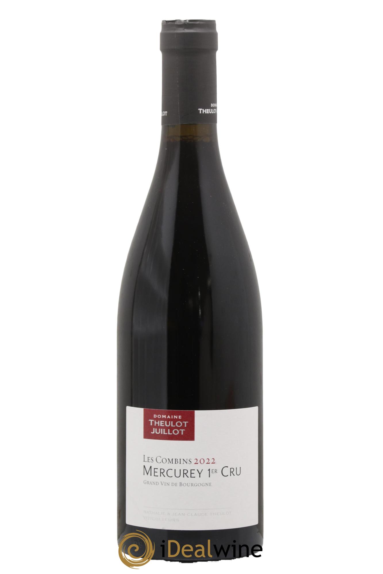 Mercurey 1er Cru Les Combins Theulot-Juillot 2022 - Lot de 1 bouteille - 0