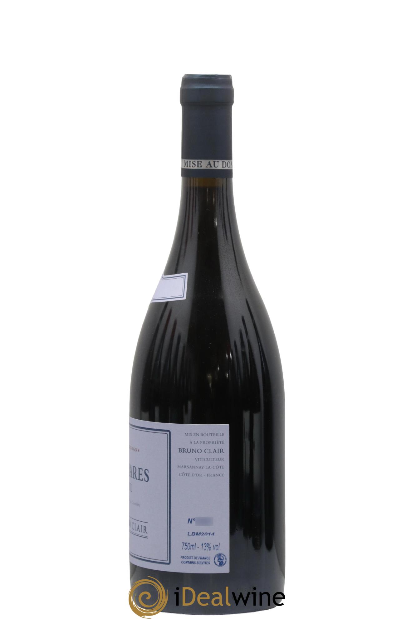Bonnes-Mares Grand Cru Bruno Clair (Domaine) 2014 - Lot de 1 bouteille - 1