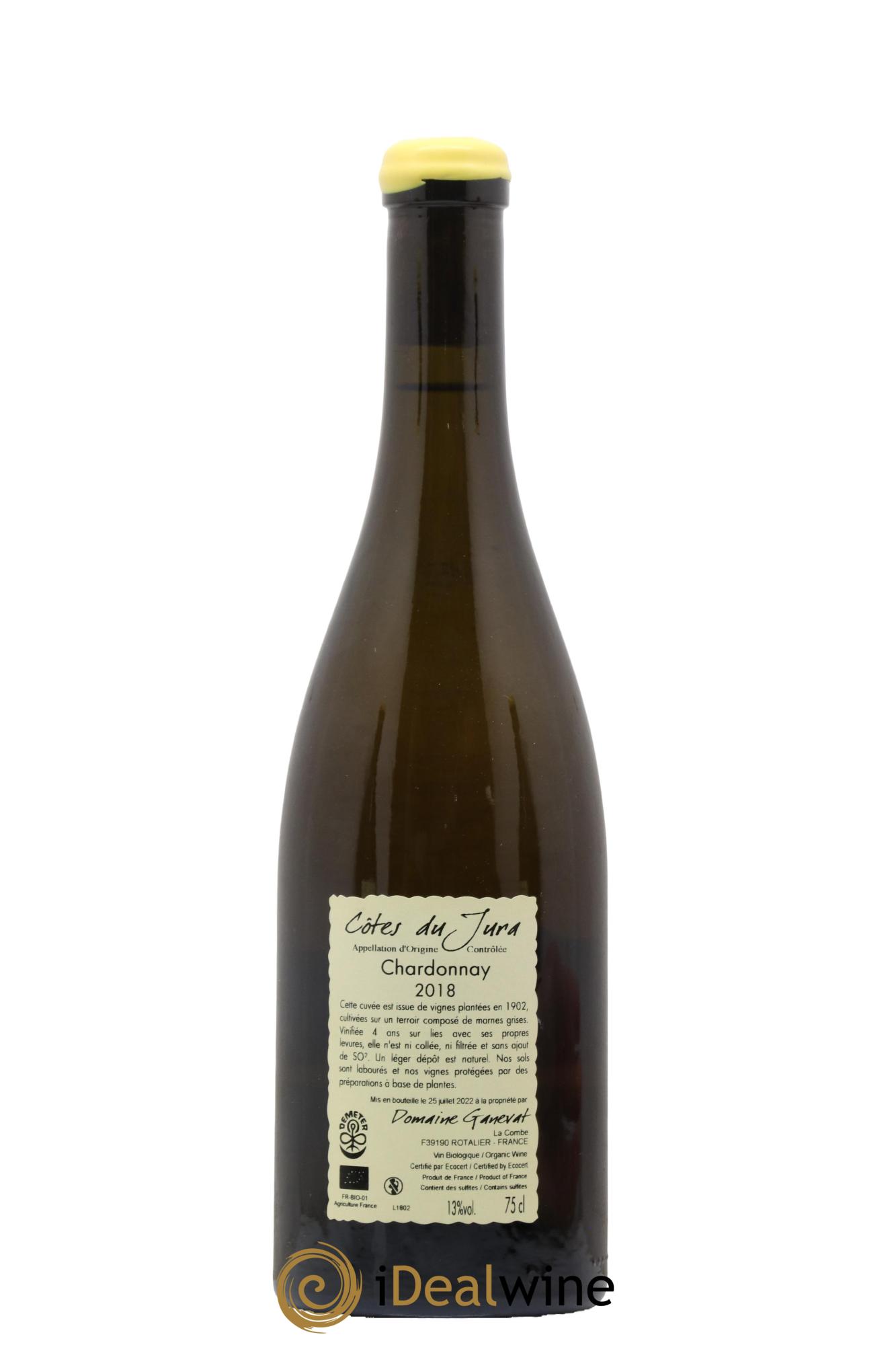 Côtes du Jura Les Chalasses Vieilles Vignes Jean-François Ganevat (Domaine) 2018 - Lot de 1 bouteille - 1