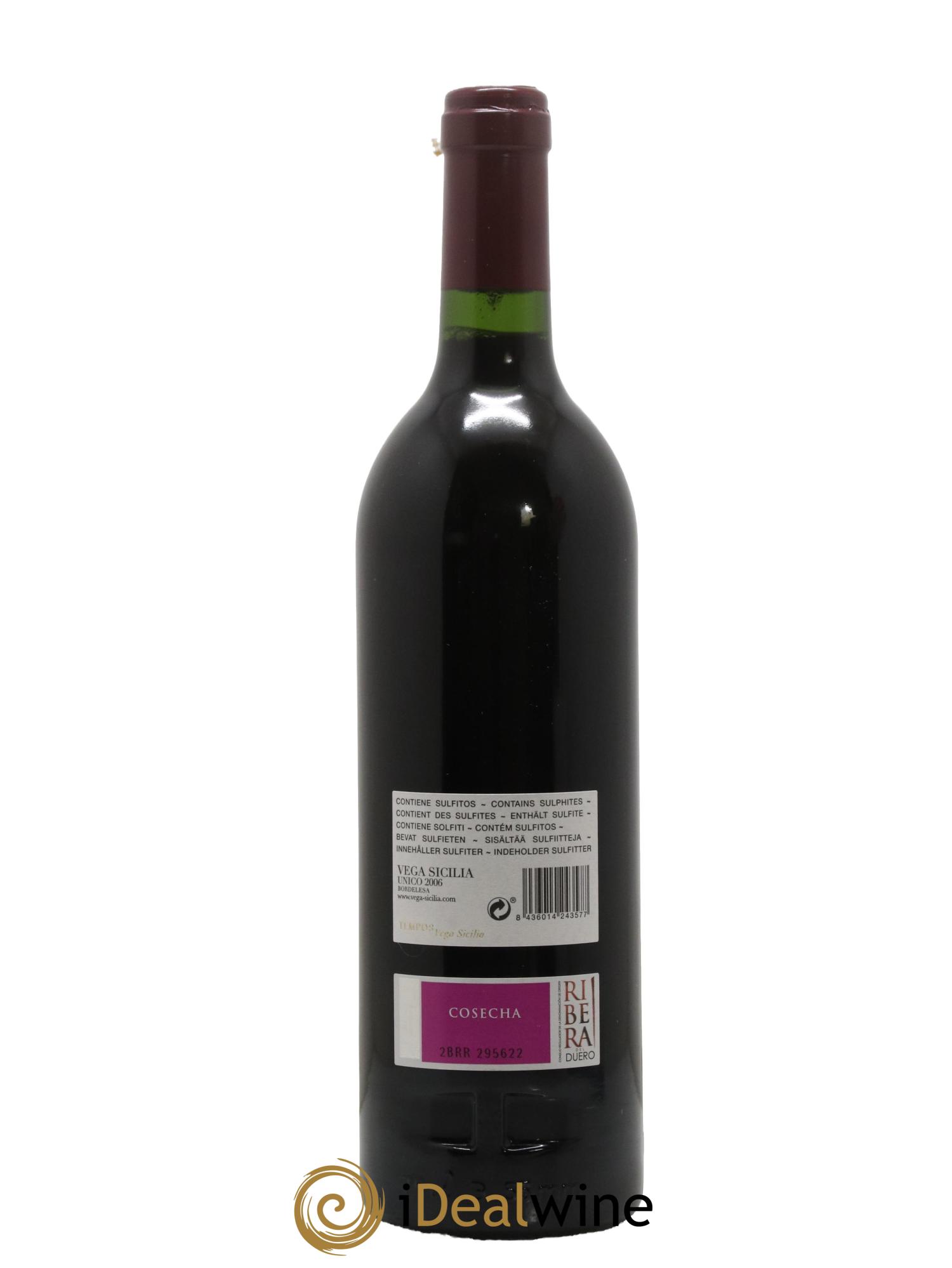 Ribera Del Duero DO Vega Sicilia Unico Famille Alvarez 2006 - Lotto di 1 bottiglia - 1