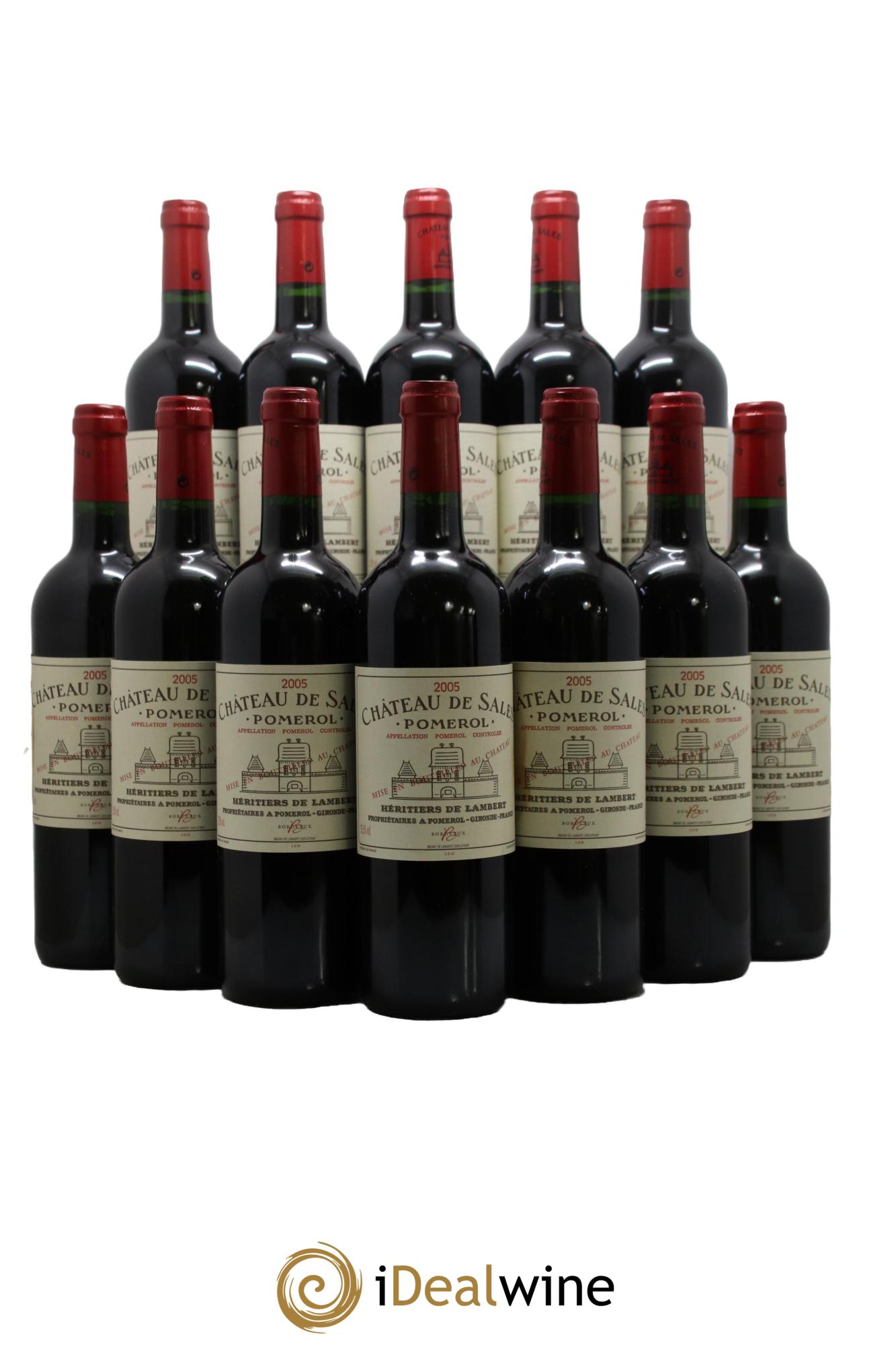 Château de Sales  2005 - Lot de 12 bouteilles - 0