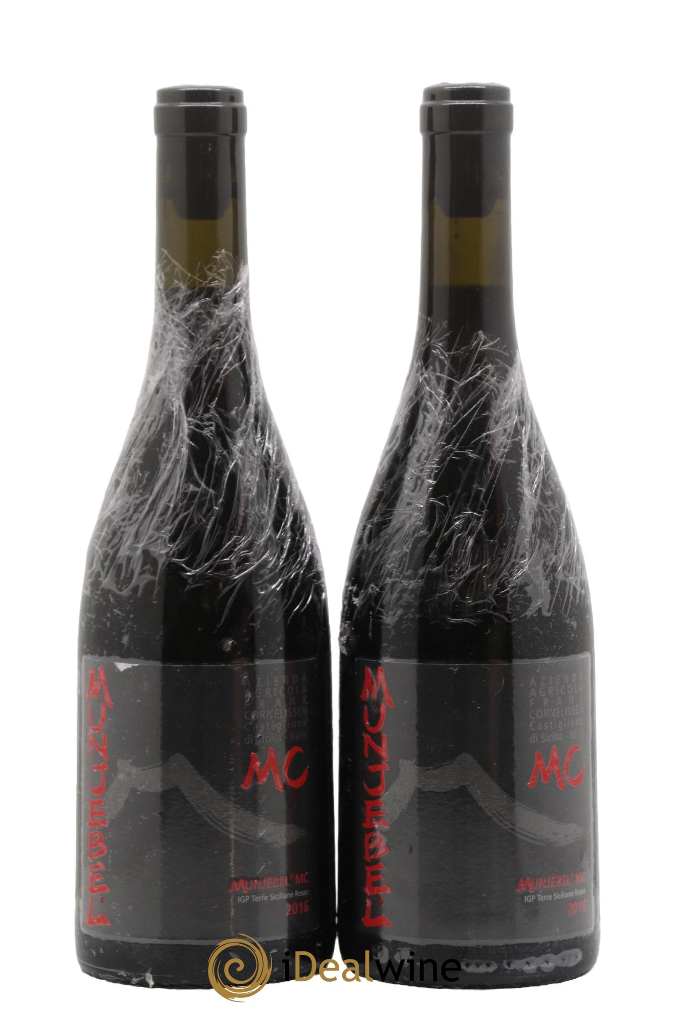 Terre Siciliane IGT Munjebel MC Frank Cornelissen 2016 - Lot de 2 bouteilles - 0