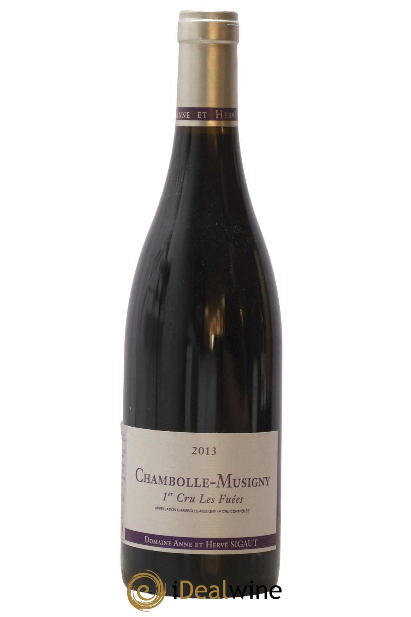 Chambolle-Musigny 1er Cru Les Fuées Anne et Hervé Sigaut (Domaine) 2013 - Lot de 1 bouteille - 0