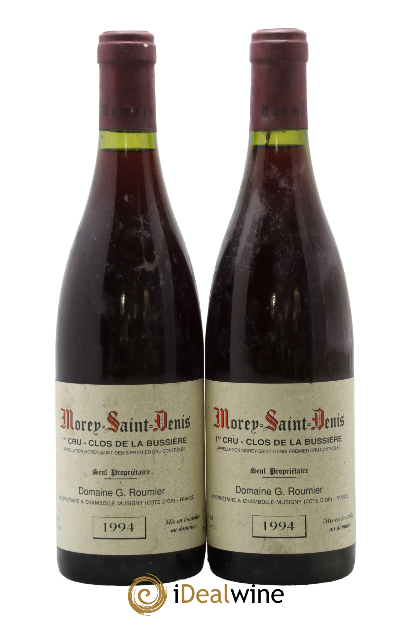 Morey-Saint-Denis 1er Cru Clos de la Bussière Georges Roumier (Domaine) 1994 - Lot de 2 bouteilles - 0