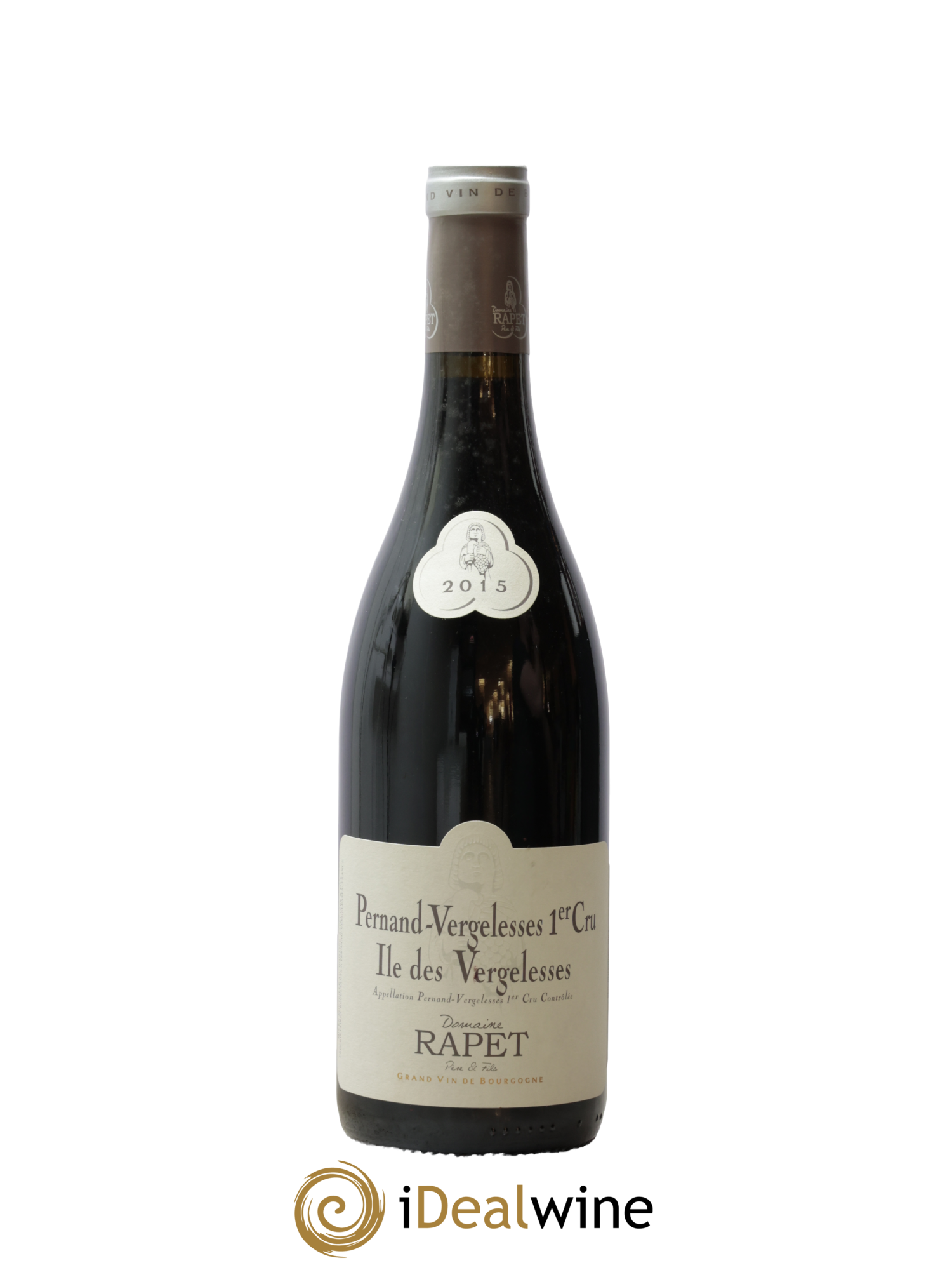 Pernand-Vergelesses 1er Cru Ile de Vergelesses Rapet Père & Fils 2015 - Lot de 1 bouteille - 0