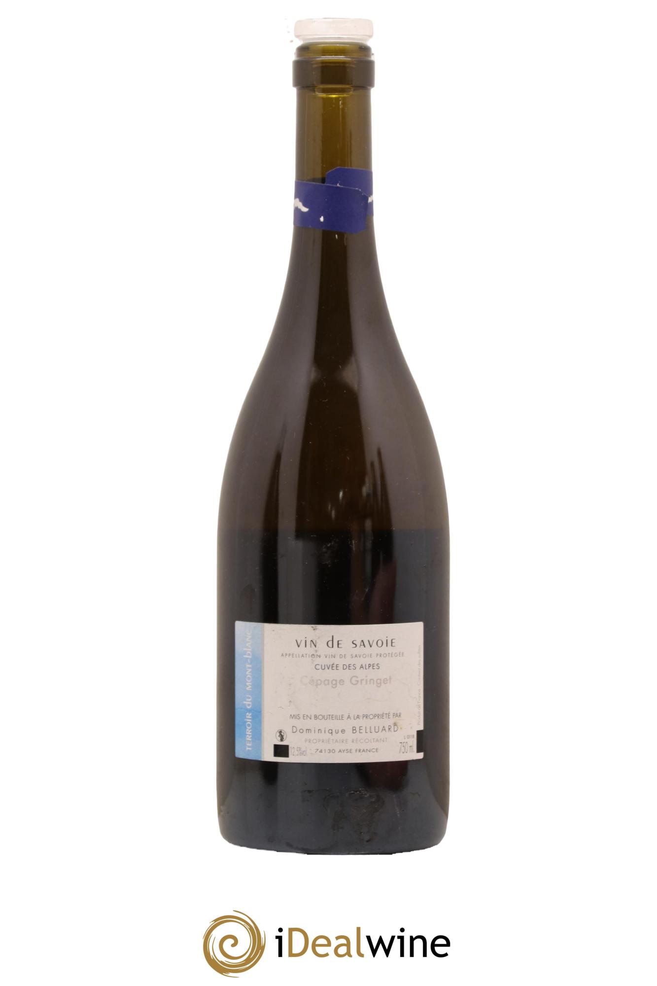 Vin de Savoie Les Alpes Domaine Belluard 2018 - Lot de 1 bouteille - 1