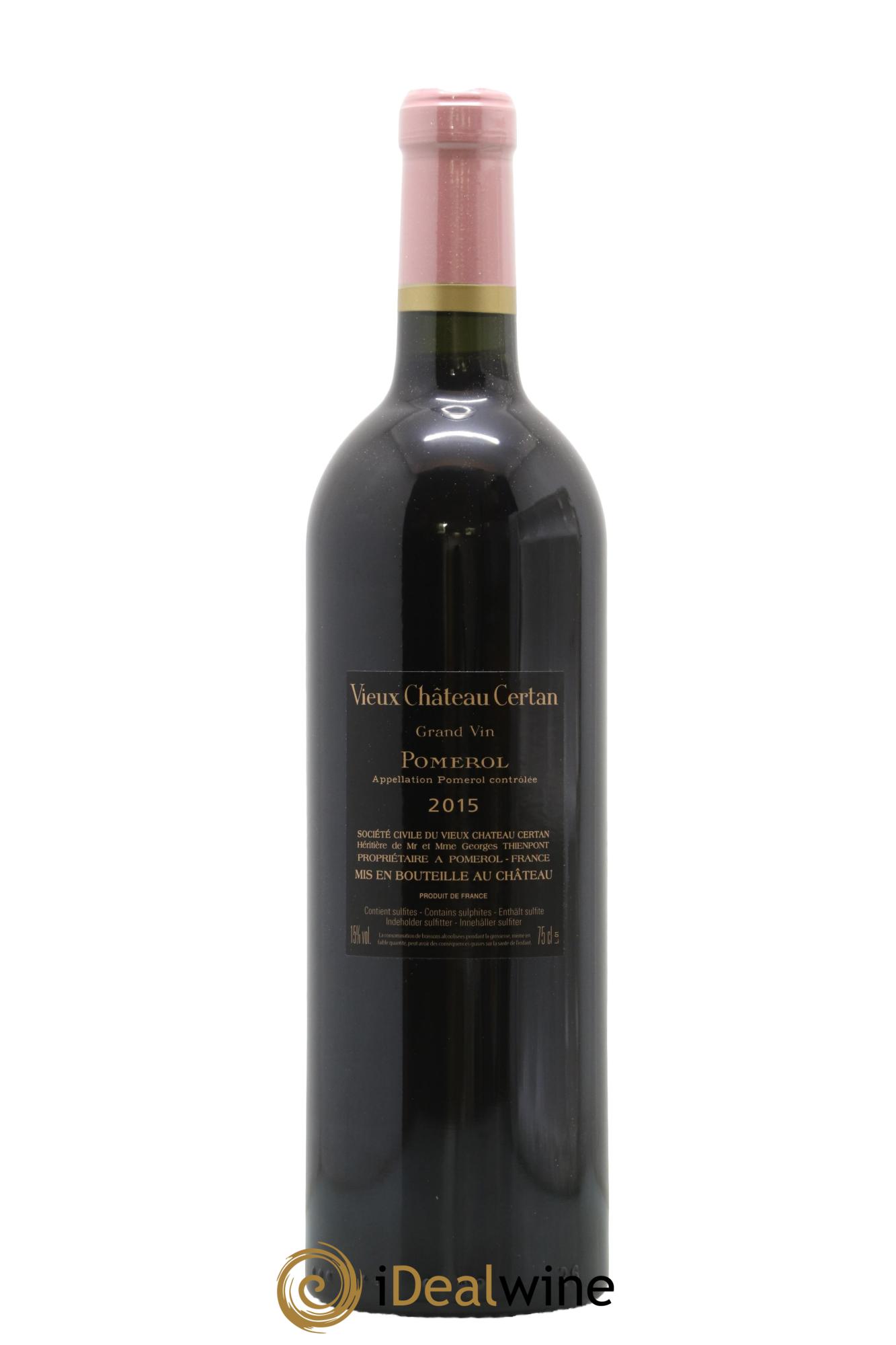 Vieux Château Certan 2015 - Lotto di 1 bottiglia - 1