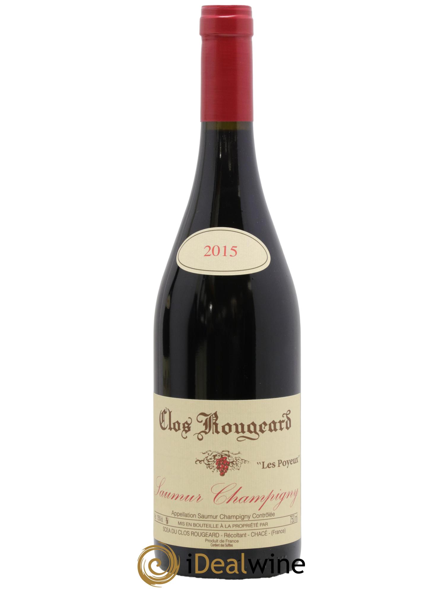 Saumur-Champigny Les Poyeux Clos Rougeard 2015 - Lot de 1 bouteille - 0