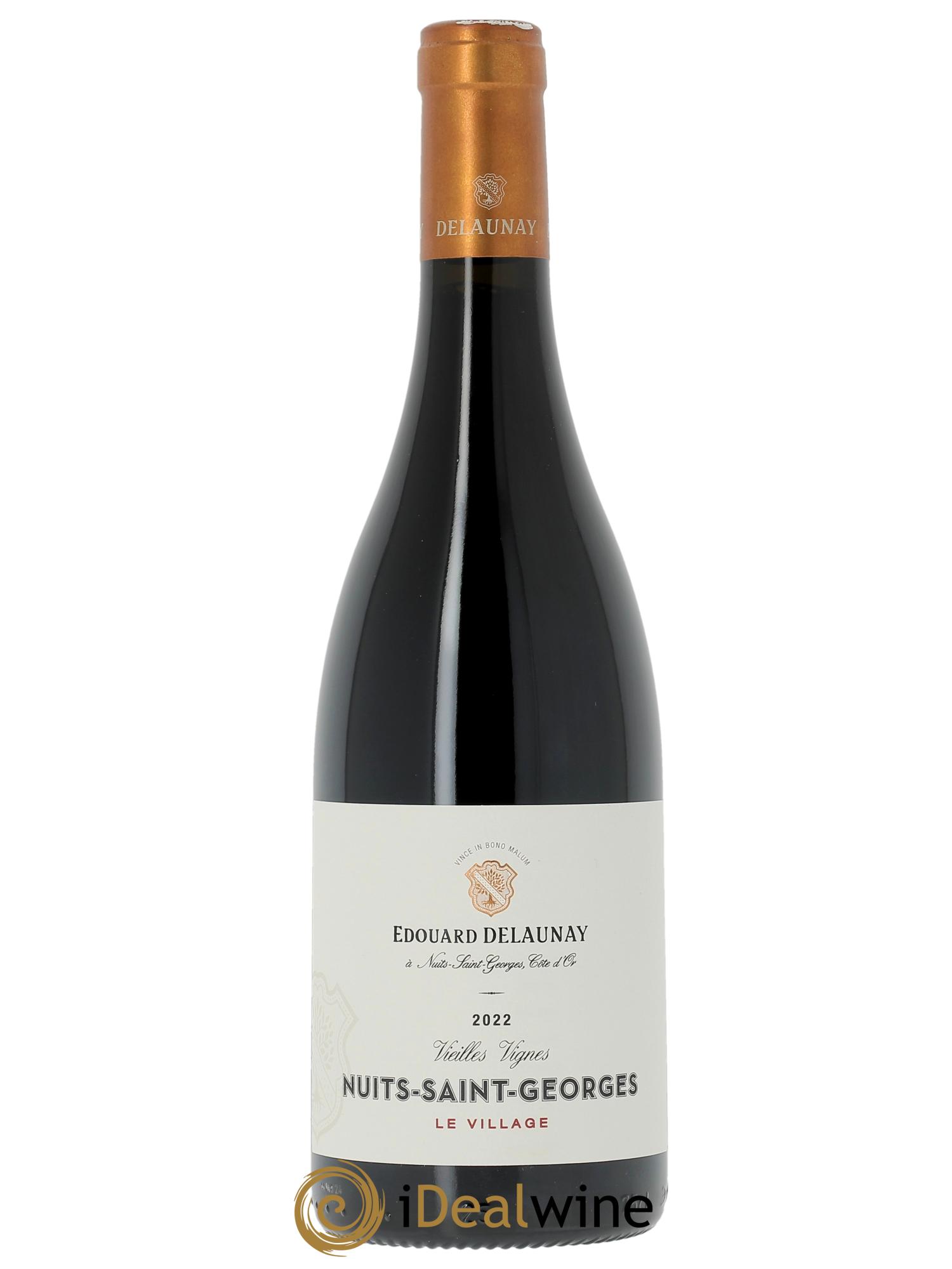Nuits-Saint-Georges Le village Vieilles Vignes Edouard Delaunay  2022 - Lot de 1 bouteille - 0