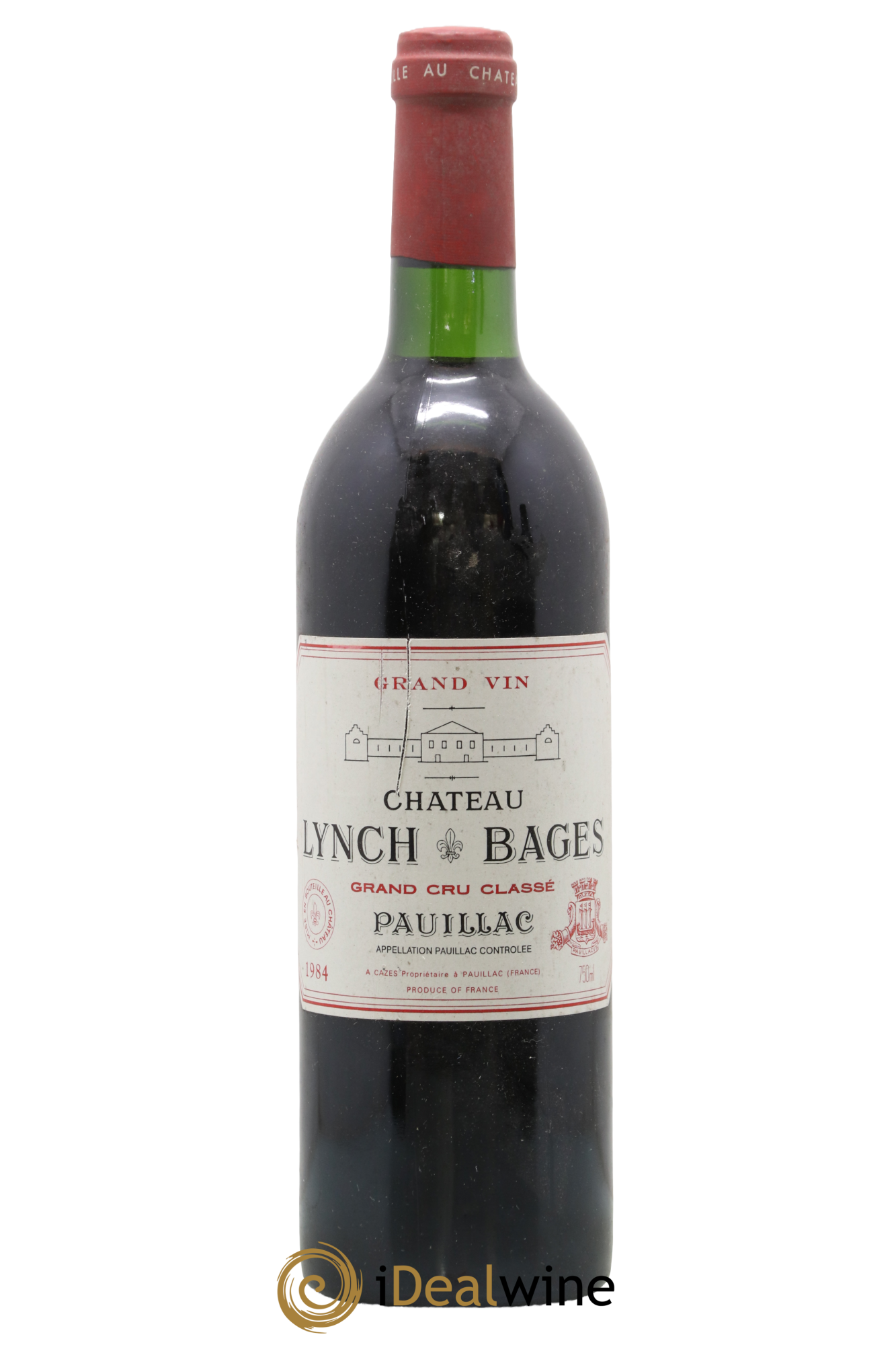 Château Lynch Bages 5ème Grand Cru Classé 1984 - Lot de 1 bouteille - 0