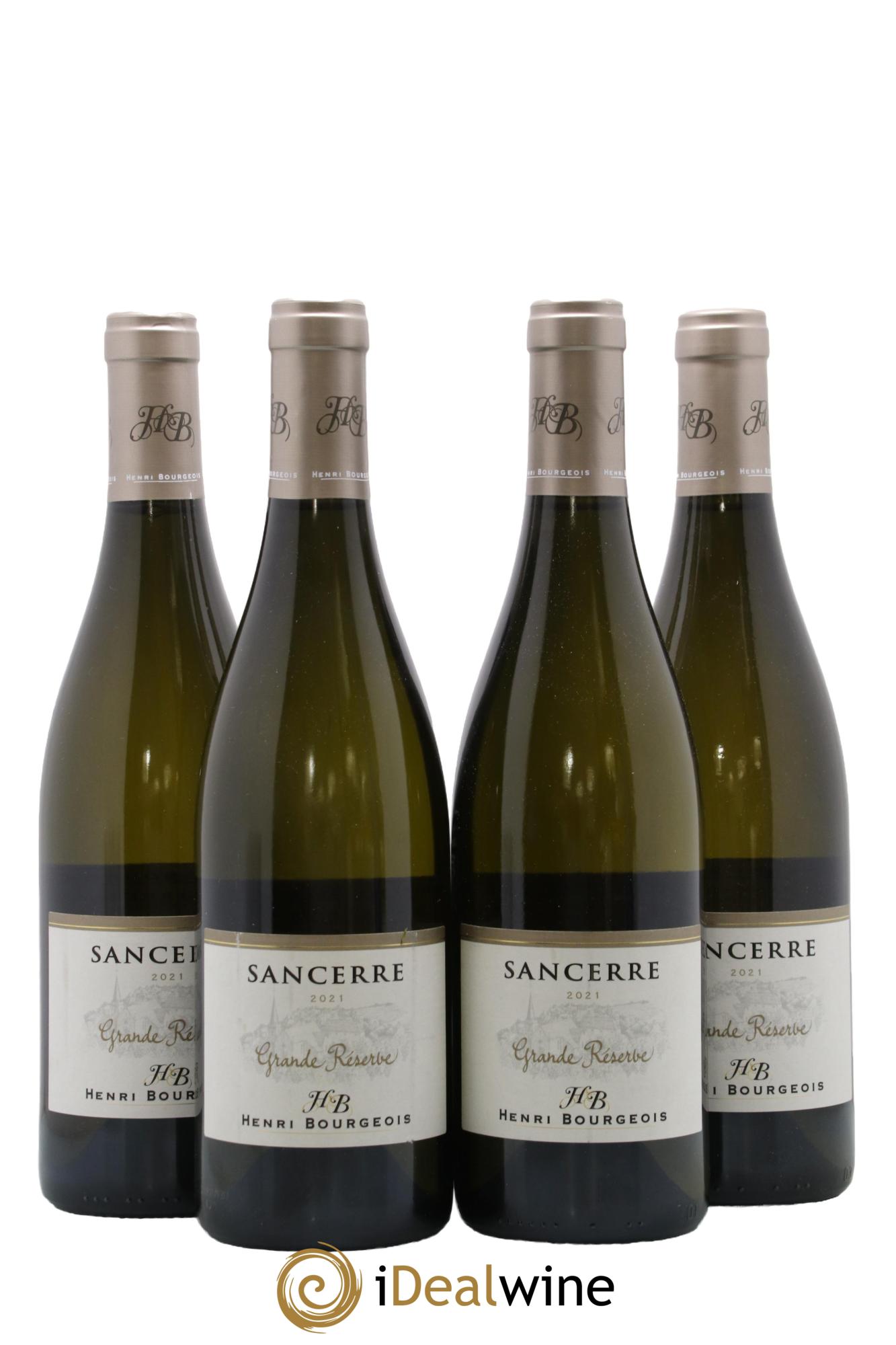 Sancerre Grande Reserve Henri Bourgeois 2021 - Lot de 4 bouteilles - 0