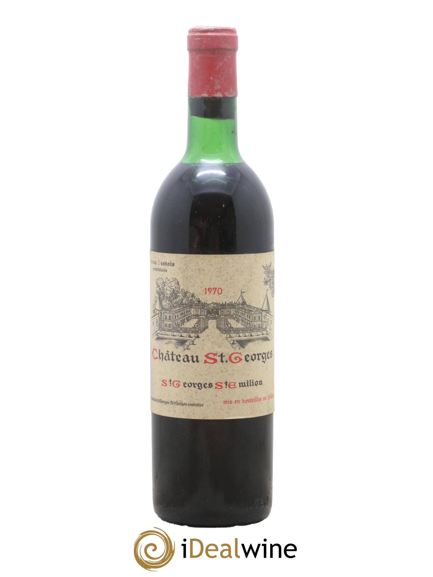 Château Saint-Georges 1970 - Lot de 1 bouteille - 0