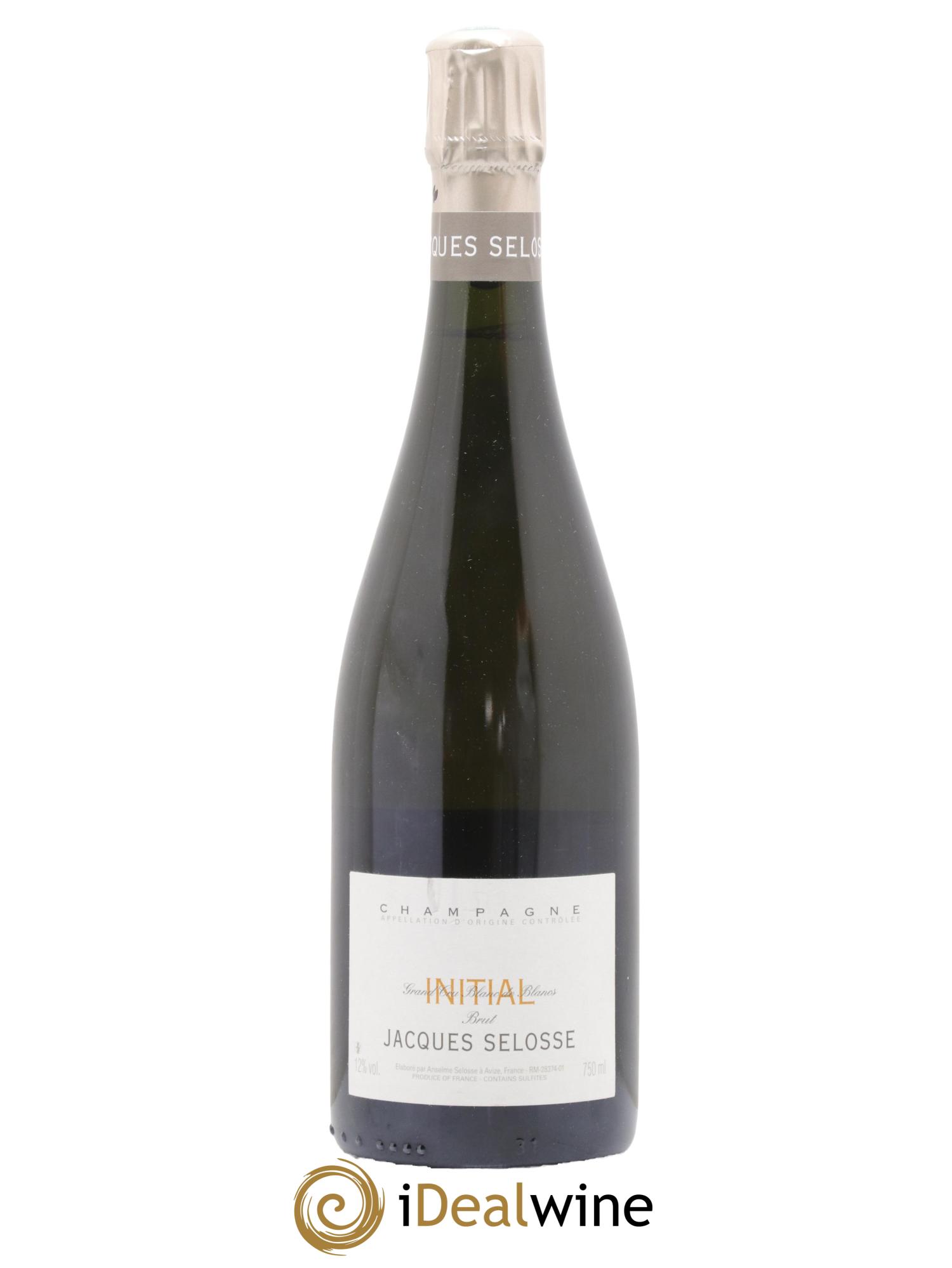 Initial Brut Jacques Selosse - Lot de 1 bouteille - 0