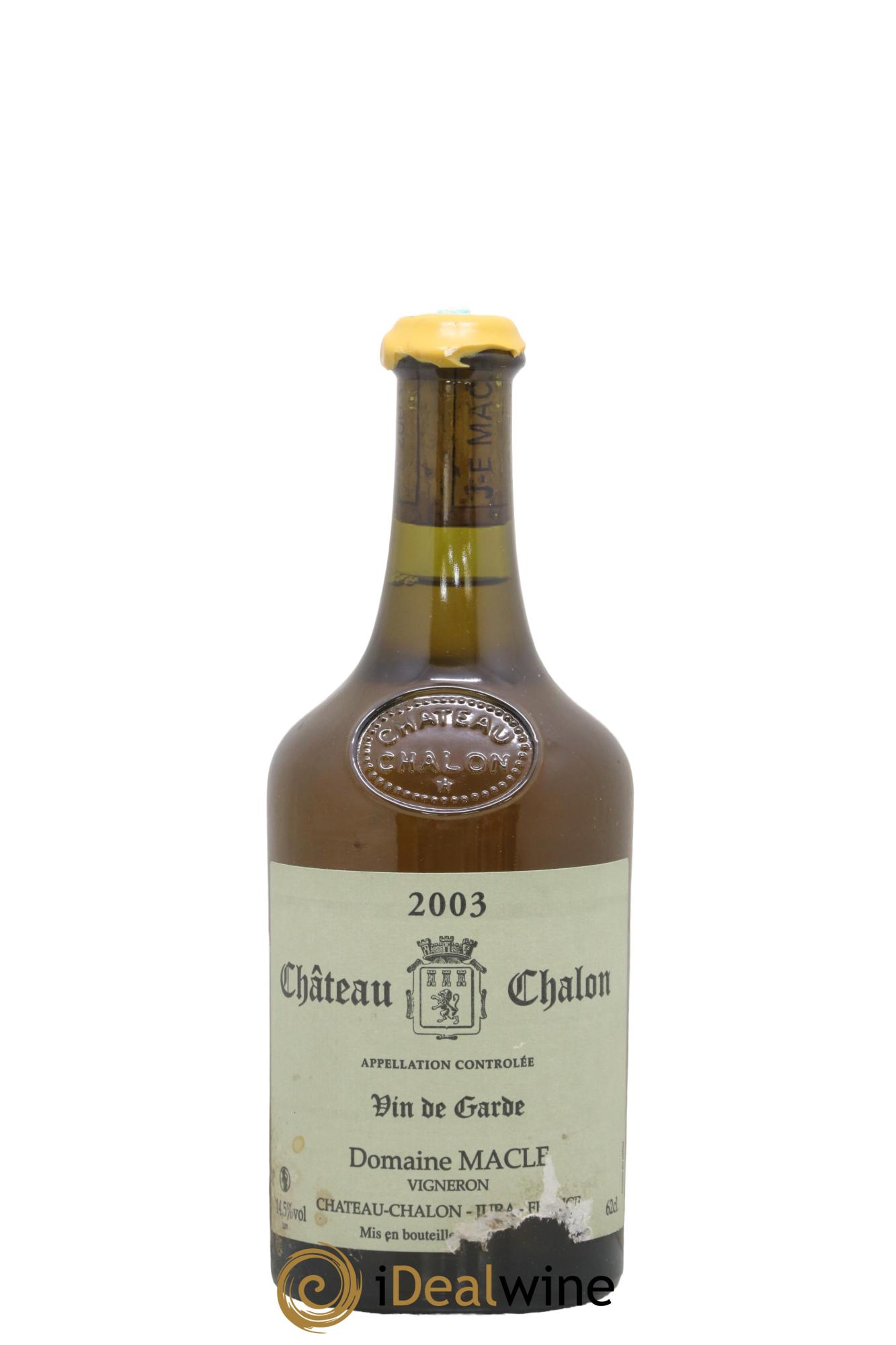 Château-Chalon Jean Macle 2003 - Lot of 1 Clavelin - 0