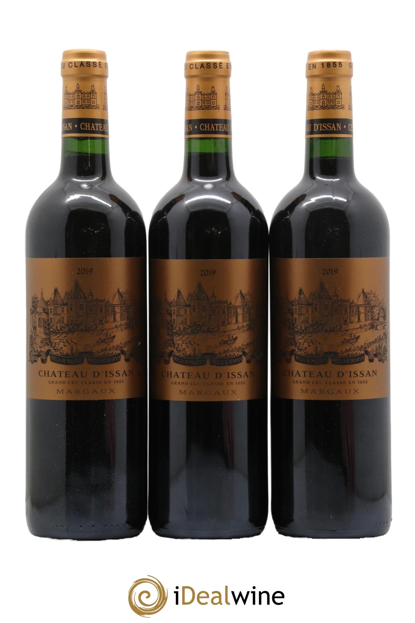 Château d'Issan 3ème Grand Cru Classé 2019 - Lotto di 3 bottiglie - 0