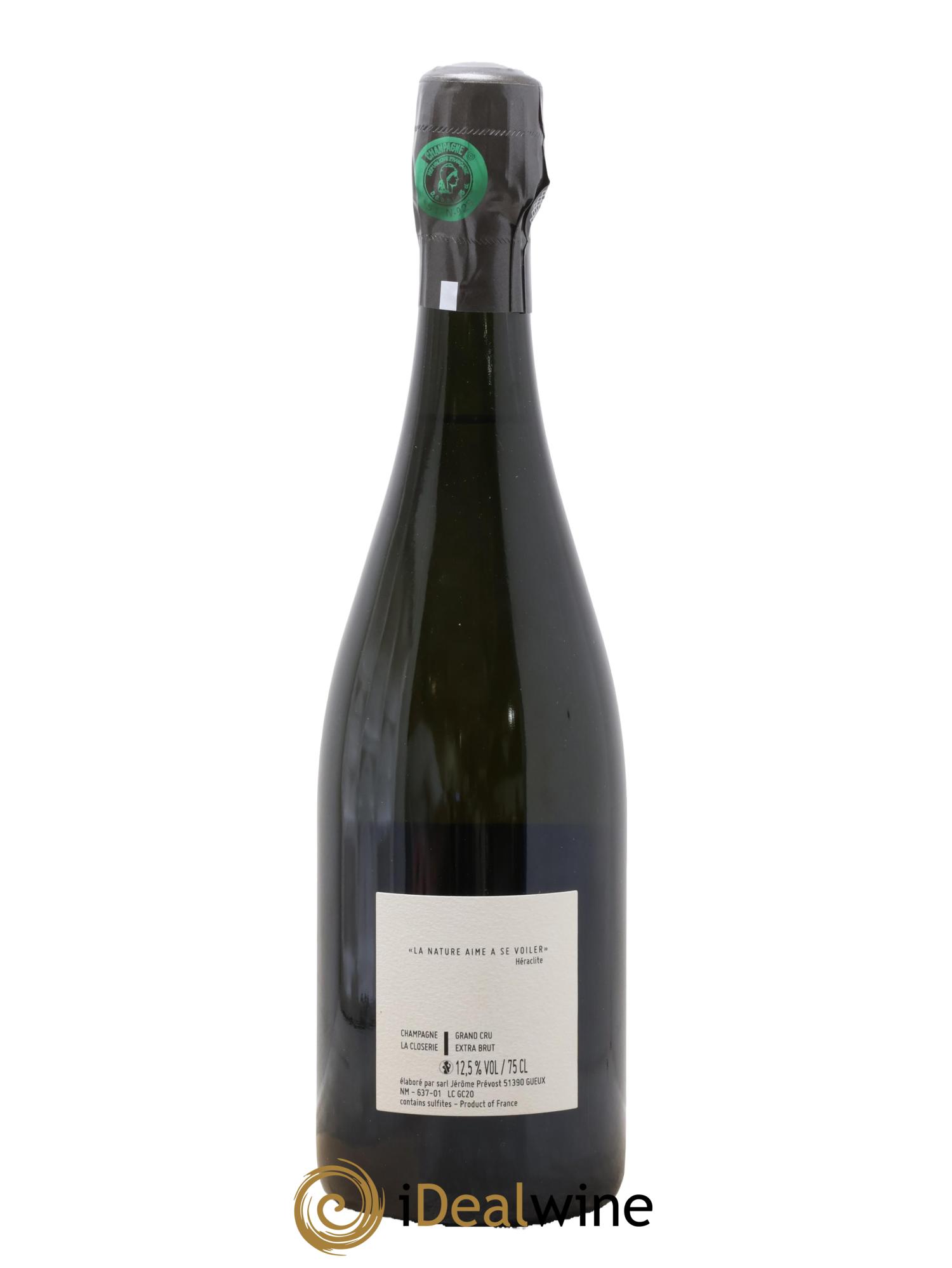 Extra Brut Grand Cru Jérôme Prévost Grand Cru Jérôme Prévost - Lotto di 1 bottiglia - 1