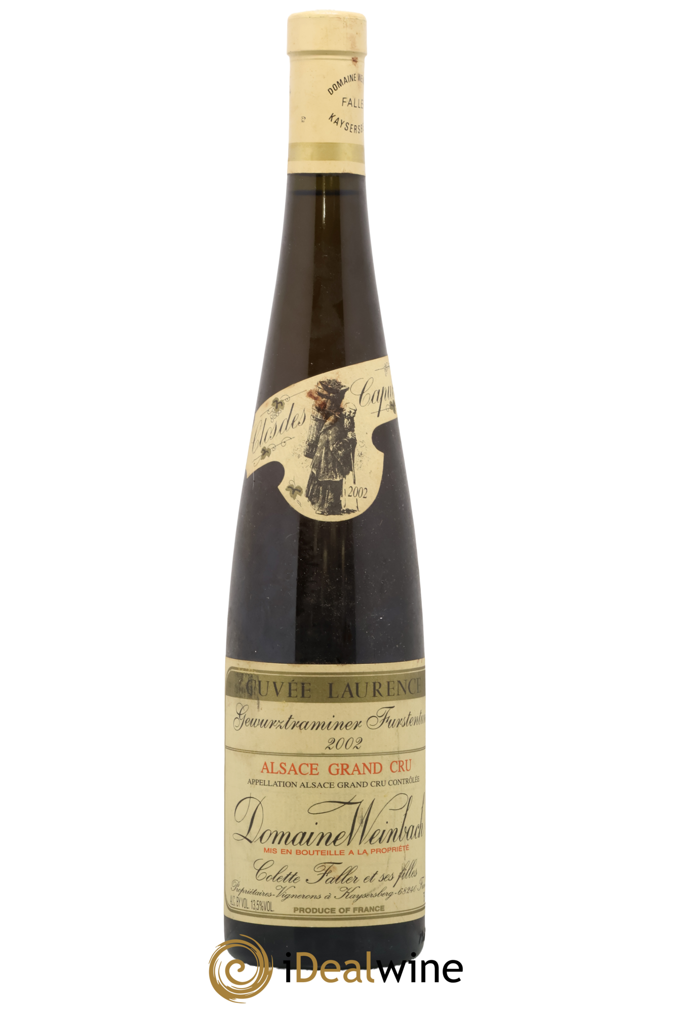 Alsace Gewurztraminer Furstenstum- Cuvée Laurence Weinbach (Domaine) 2002 - Posten von 1 Flasche - 0