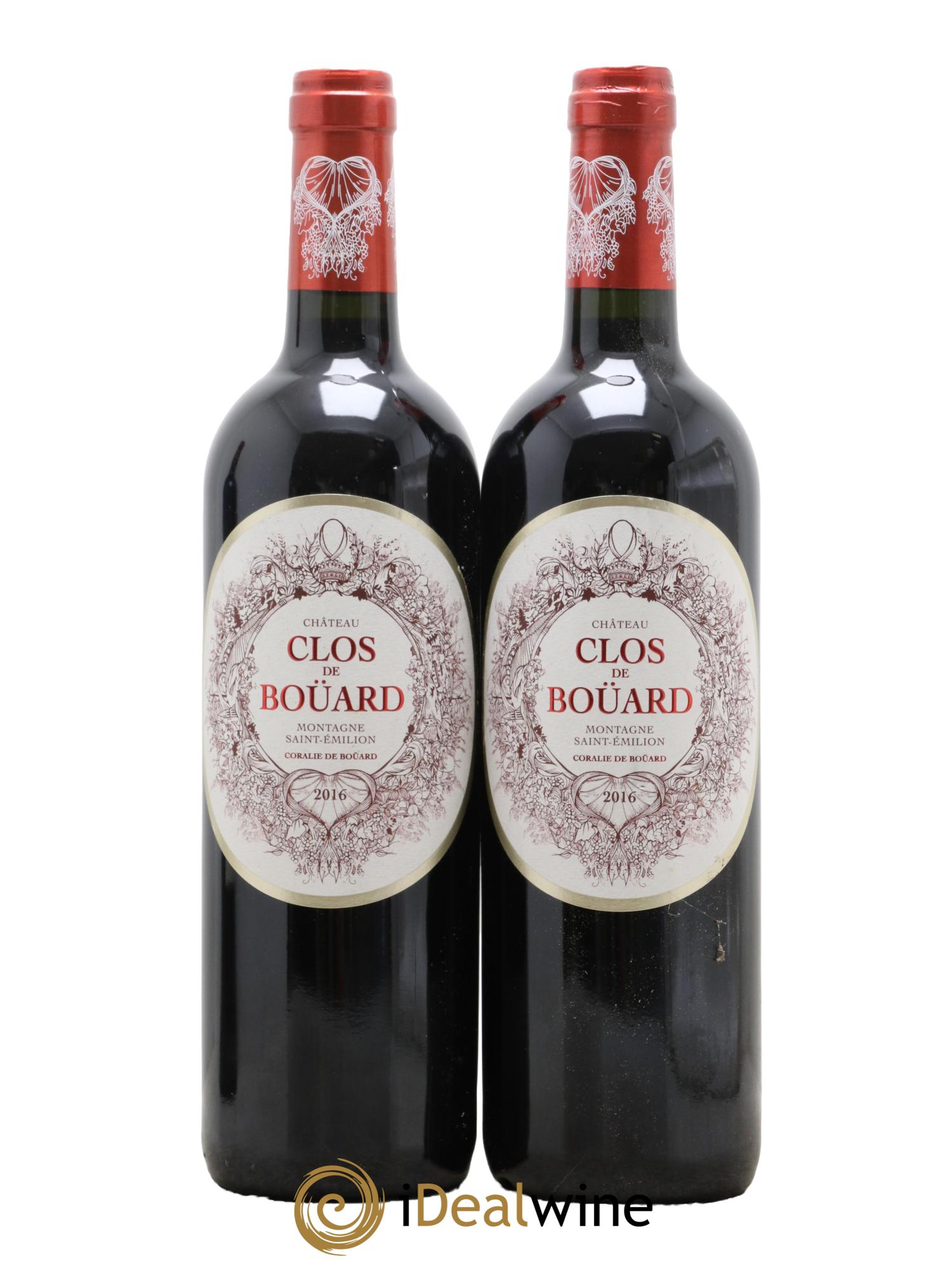 Château Clos de Boüard 2016 - Lot de 2 bouteilles - 0