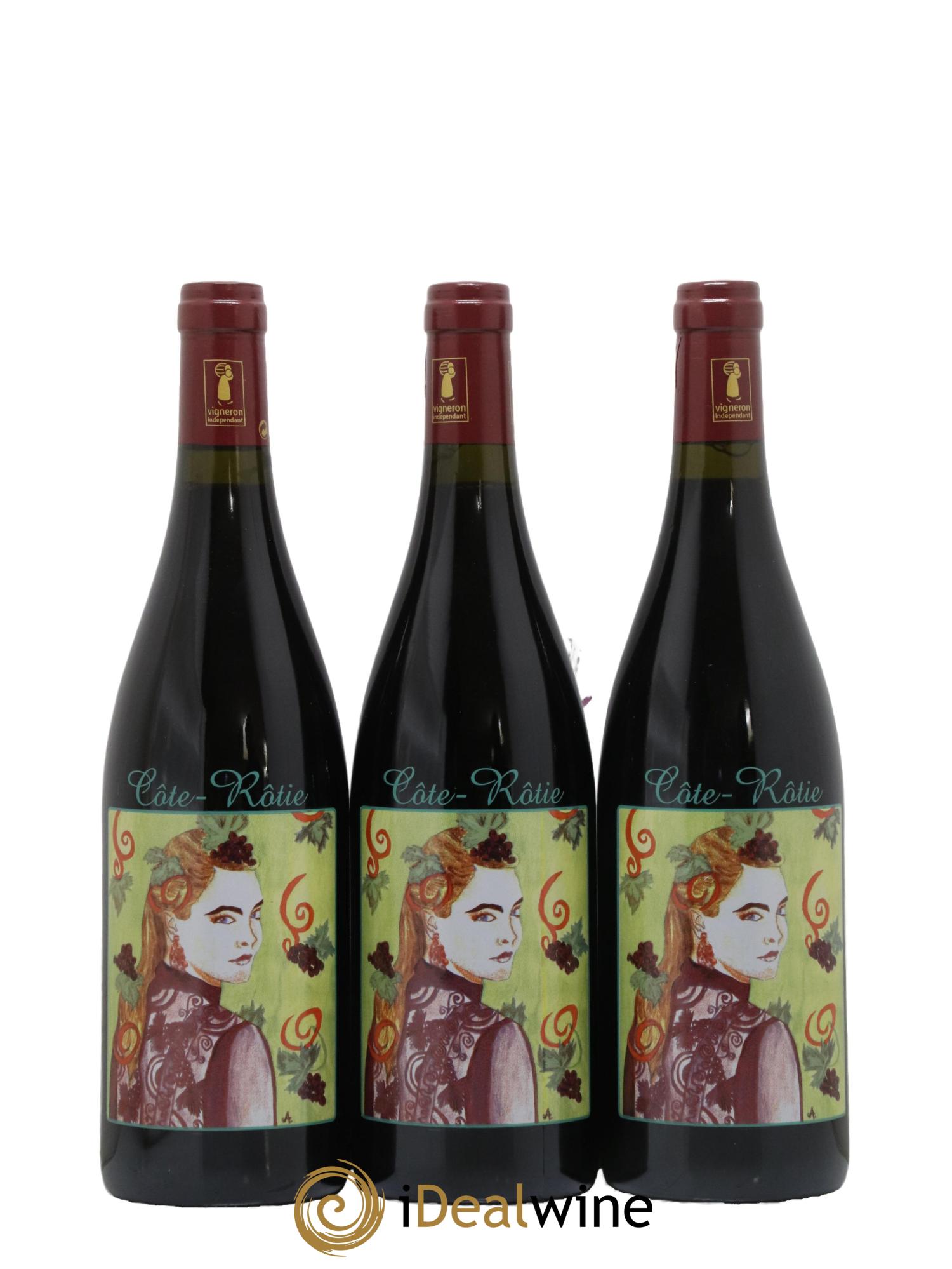 Côte-Rôtie La Péroline Vignobles Levet 2015 - Lot de 3 bouteilles - 0