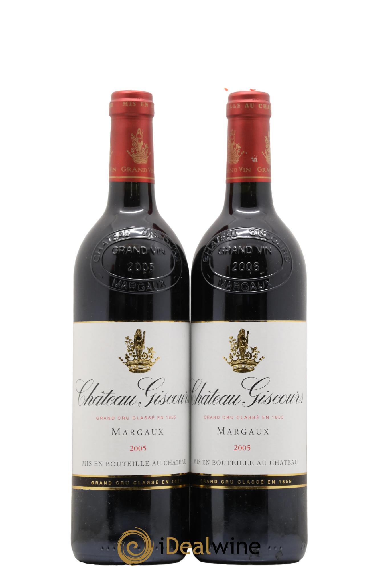 Château Giscours 3ème Grand Cru Classé 2005 - Lot de 2 bouteilles - 0