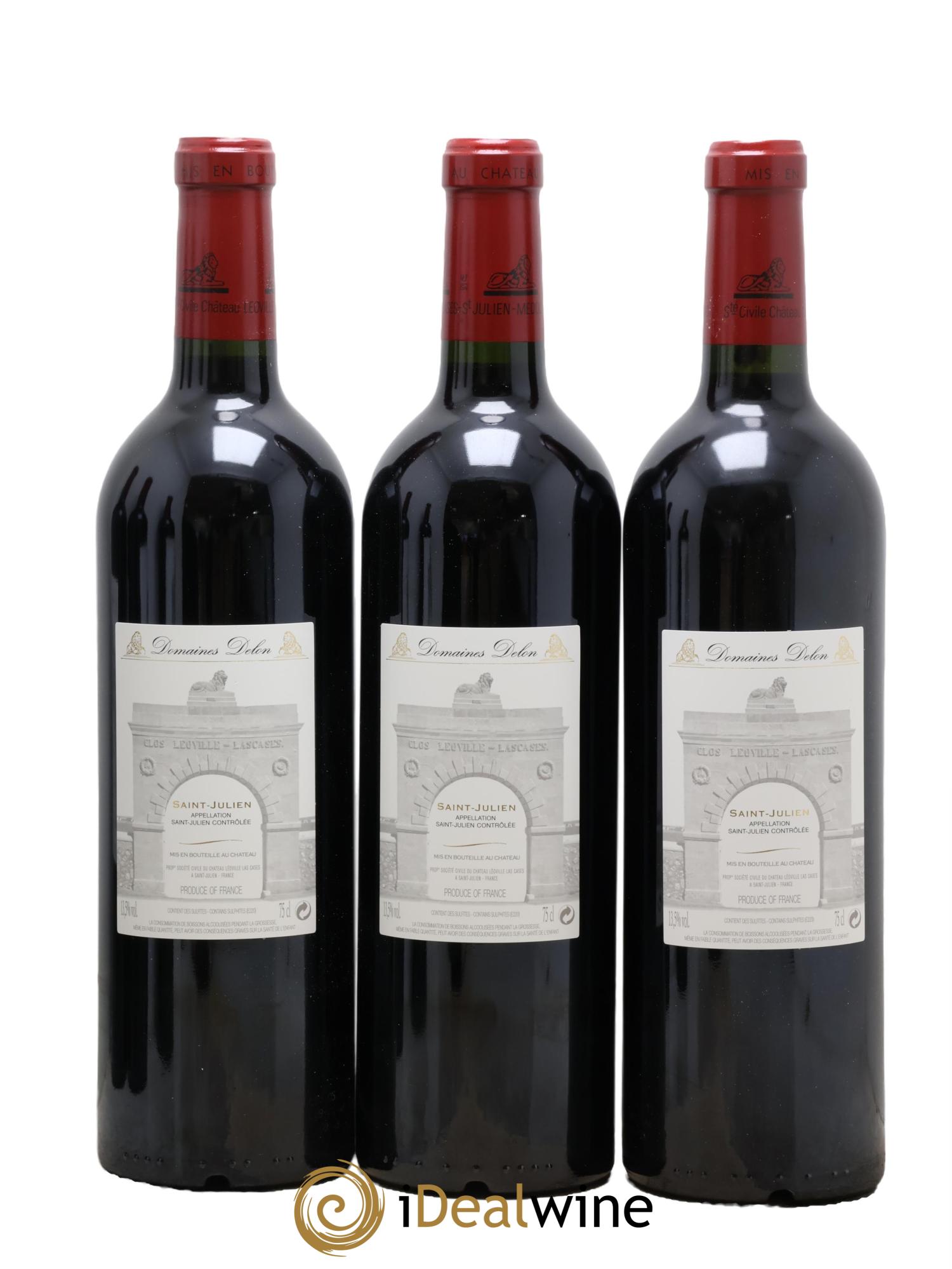 Château Léoville Las Cases 2ème Grand Cru Classé 2009 - Lotto di 6 bottiglie - 3