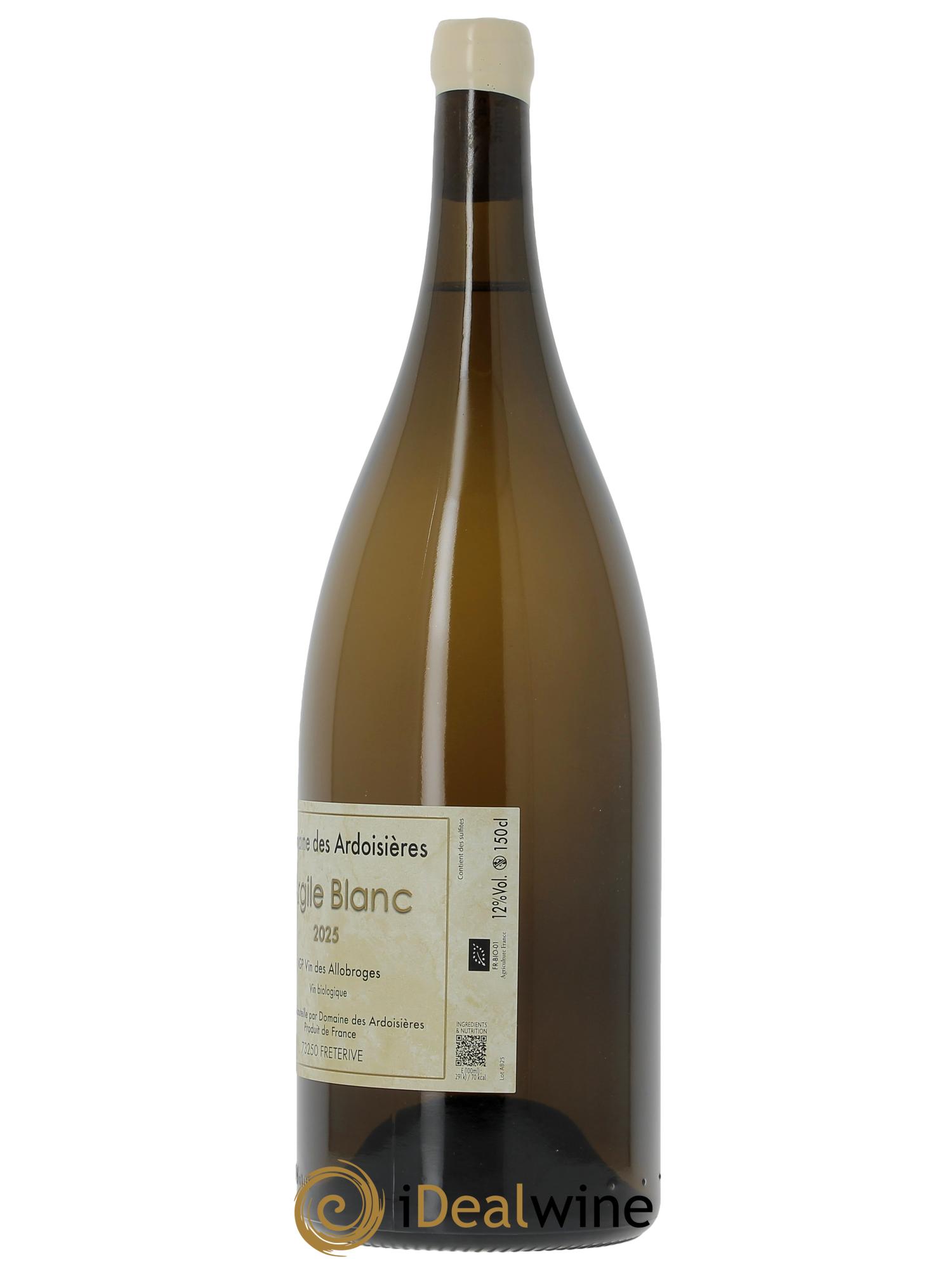 Vin des Allobroges Saint-Pierre-de-Soucy Argile Ardoisières (Domaine des) 2025 - Lot de 1 magnum - 1