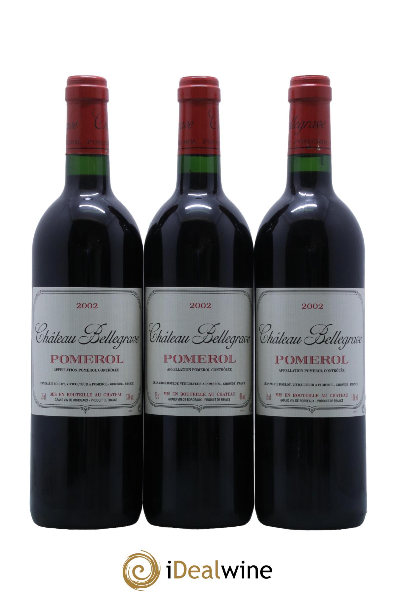 Château Bellegrave 2002 - Lot de 12 bouteilles - 3
