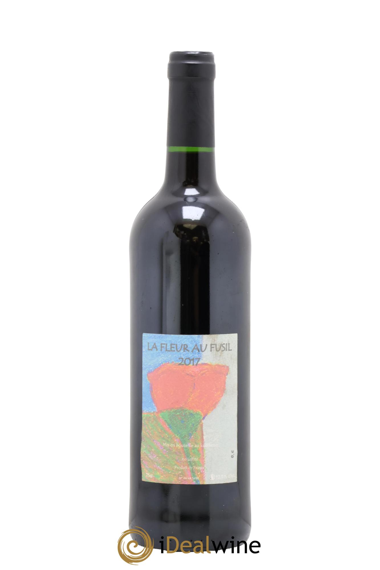 Vin de France La Fleur au Fusil Les Vins du Cabanon - Alain Castex 2017 - Posten von 1 Flasche - 1