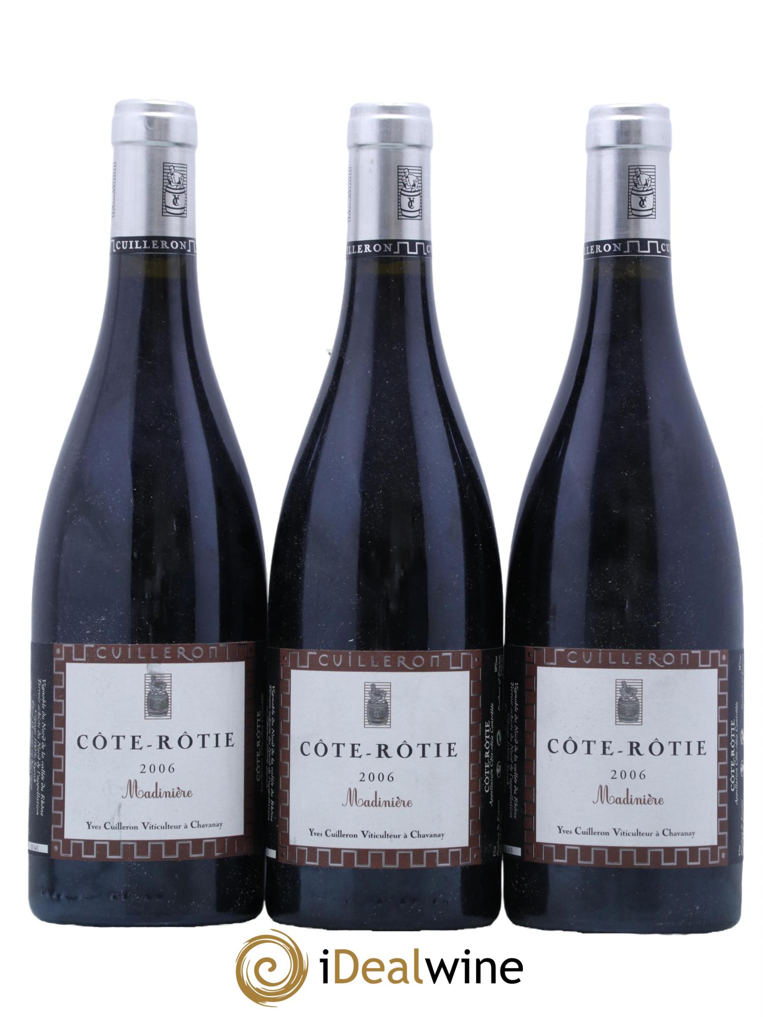 Côte-Rôtie Madinière Yves Cuilleron (Domaine) 2006 - Lot de 3 bouteilles - 0