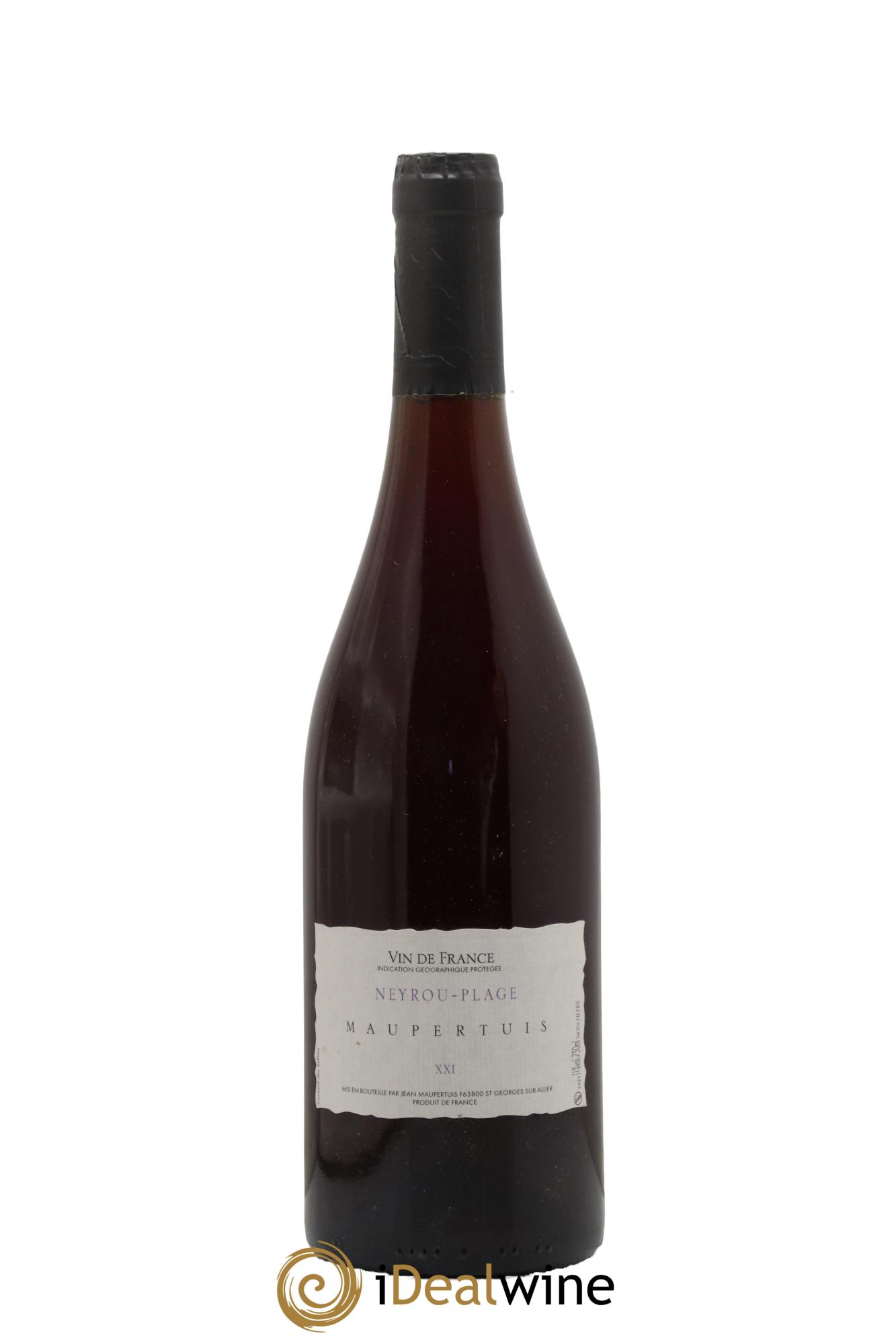 Vin de France Neyrou Plage Jean Maupertuis 2021 - Lotto di 1 bottiglia - 0