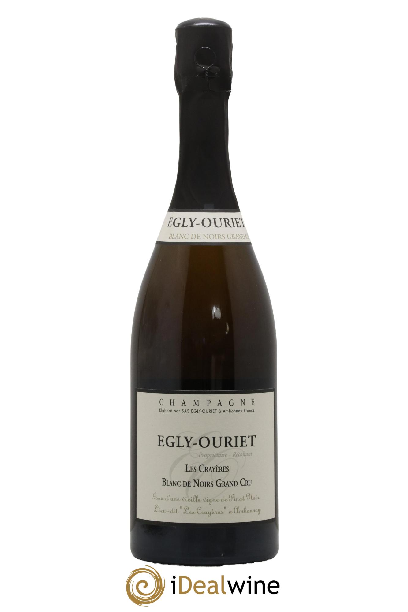 Blanc de Noirs Les Crayères Vieilles vignes Egly-Ouriet - Lot of 1 bottle - 0