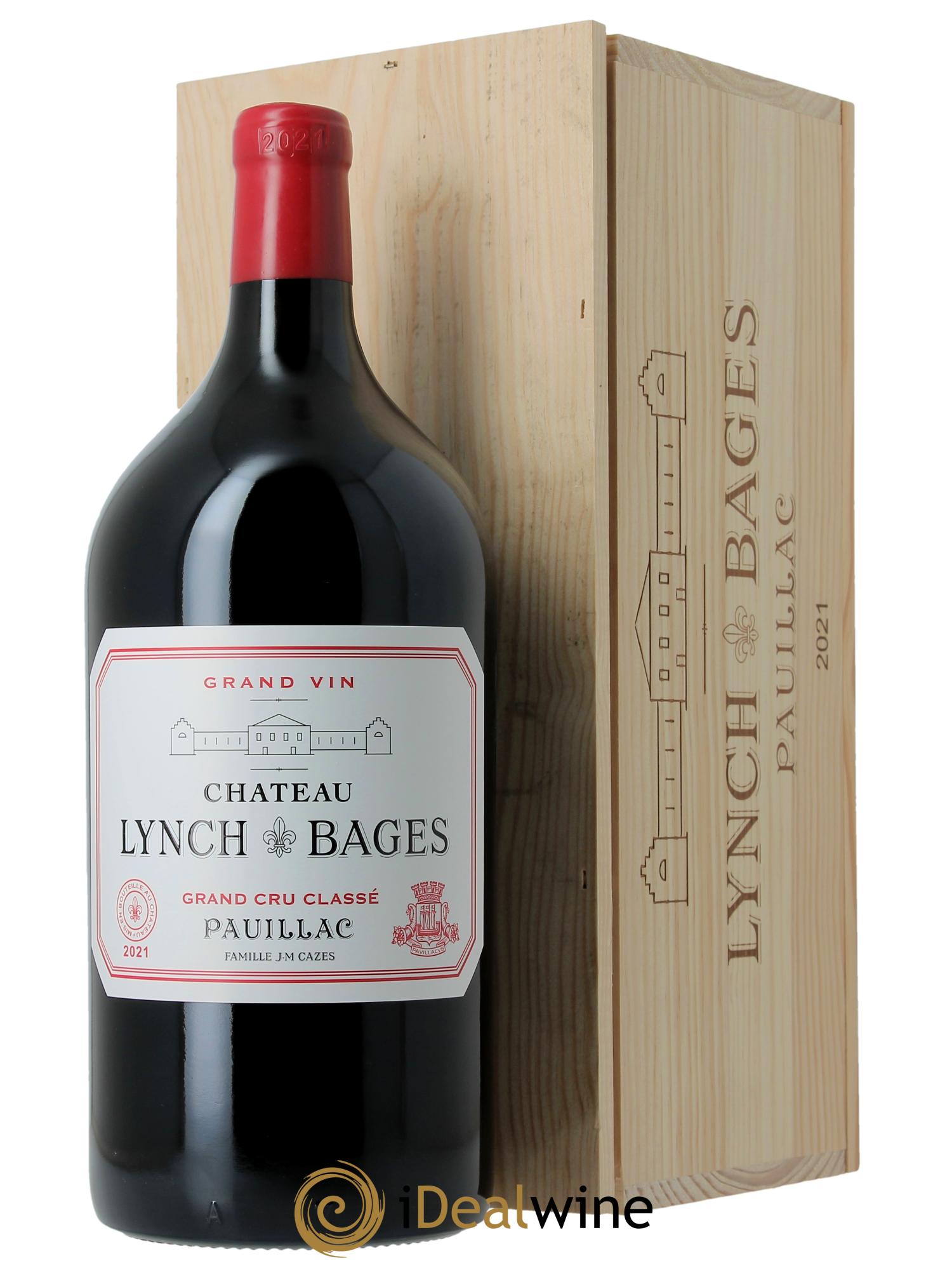 Château Lynch Bages 5ème Grand Cru Classé (OWC if 1 bts) 2021 - Lot of 1 double magnum - 0