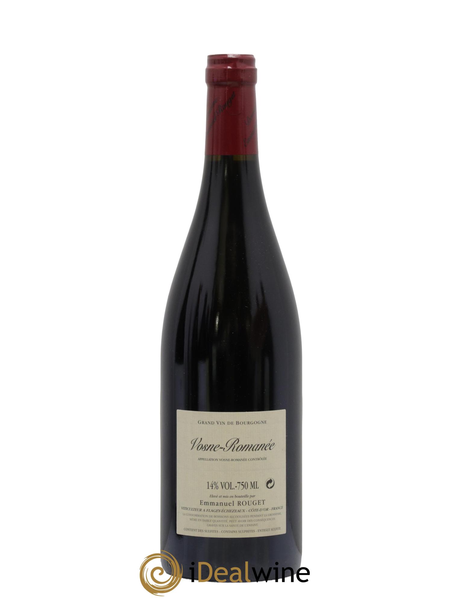Vosne-Romanée Emmanuel Rouget  2018 - Lot de 1 bouteille - 1