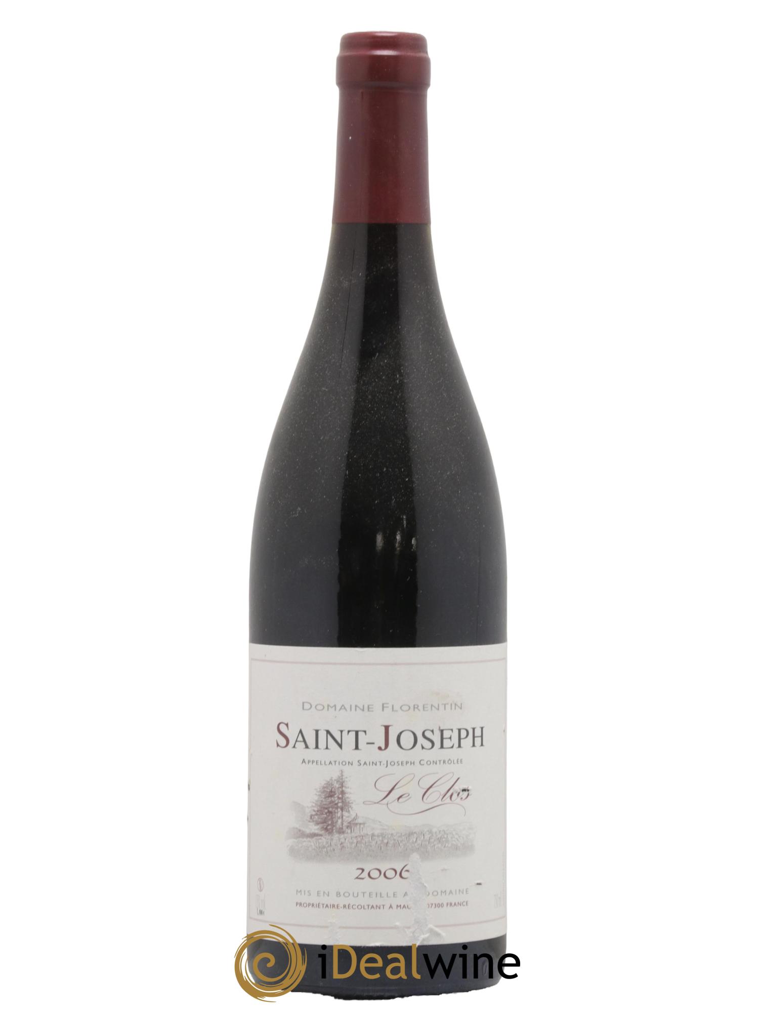 Saint-Joseph Le Clos Domaine Florentin 2006 - Lot de 1 bouteille - 0