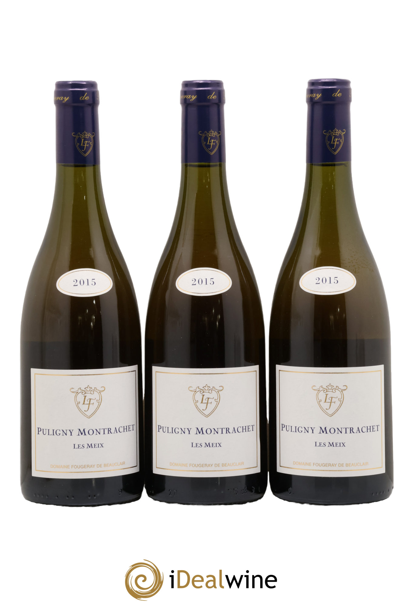Puligny-Montrachet Les Meix Fougeray de Beauclair 2015 - Lot de 3 bouteilles - 0