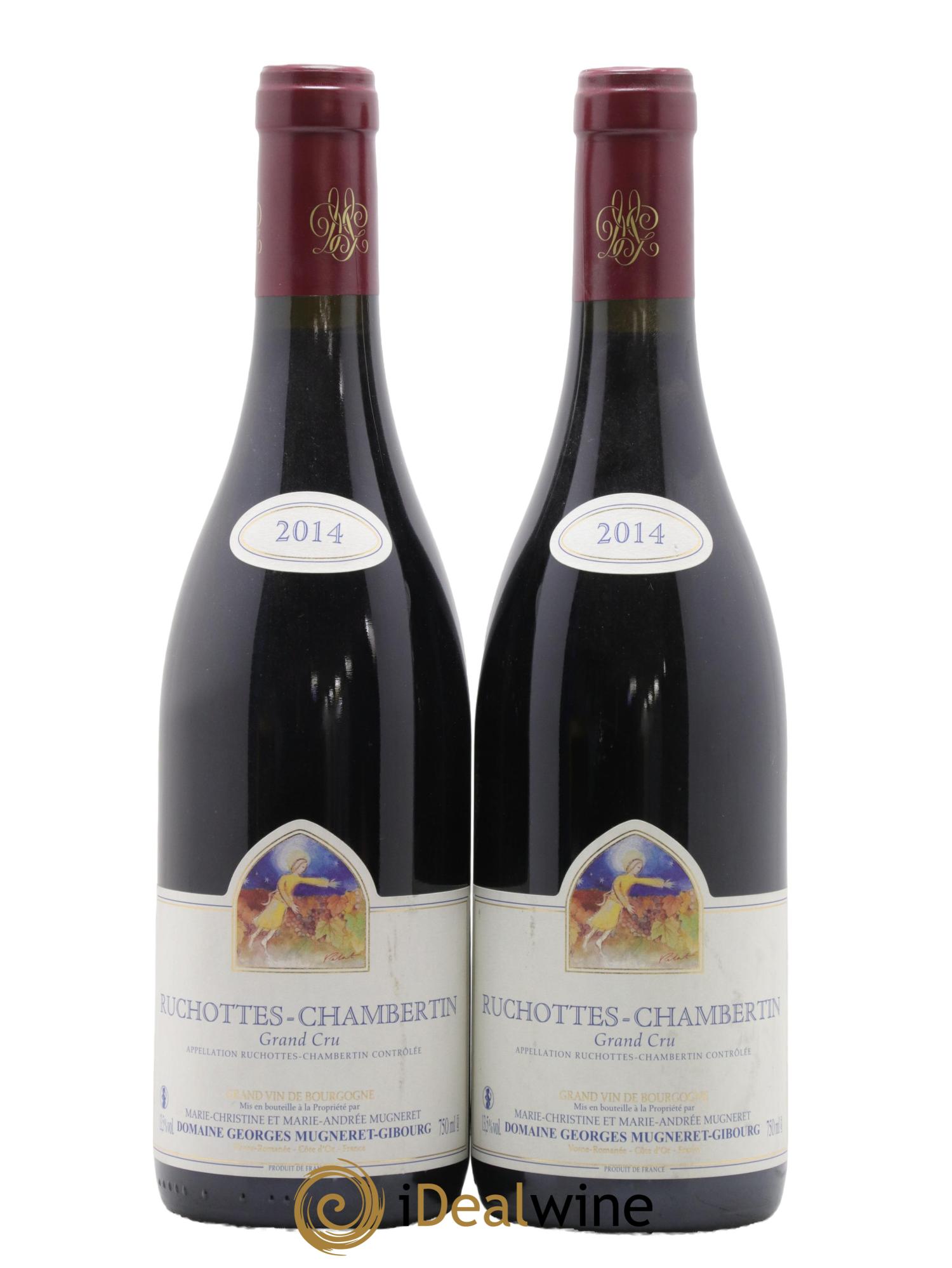 Ruchottes-Chambertin Grand Cru Mugneret-Gibourg (Domaine) 2014 - Lot de 2 bouteilles - 0