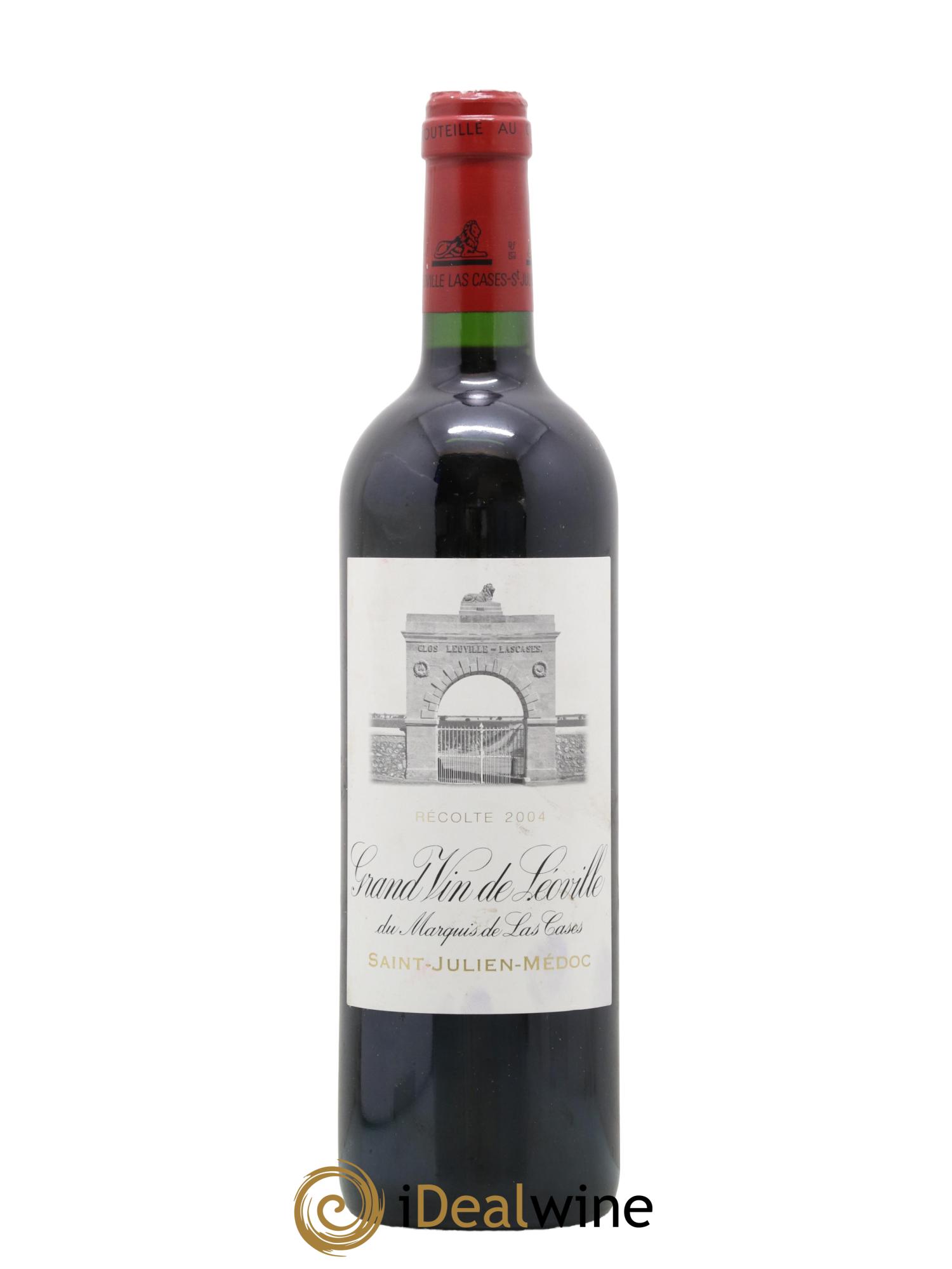 Château Léoville Las Cases 2ème Grand Cru Classé 2004 - Lot de 1 bouteille - 0