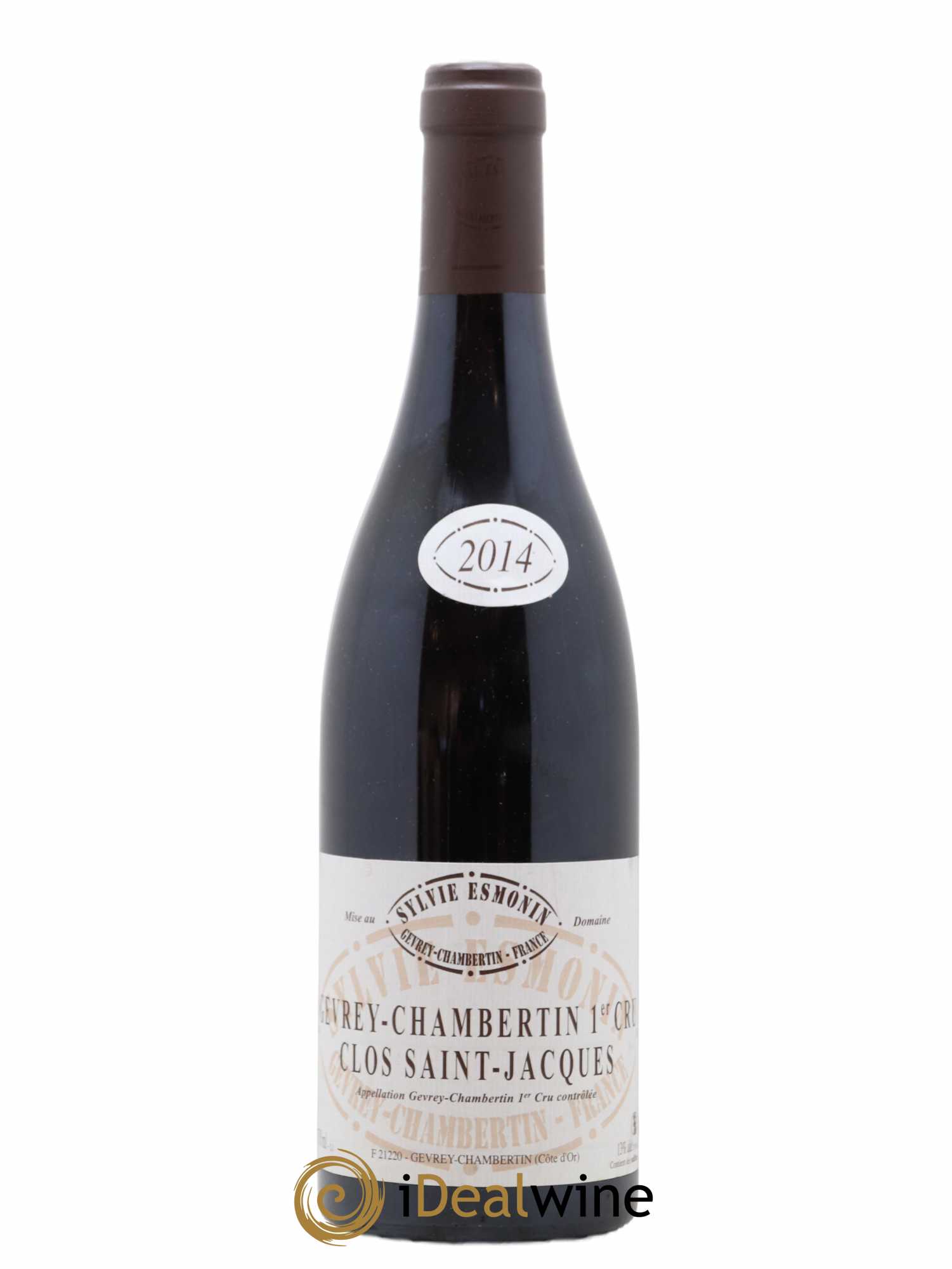 Gevrey-Chambertin 1er Cru Clos Saint Jacques Sylvie Esmonin 2014 - Lot de 1 bouteille - 0