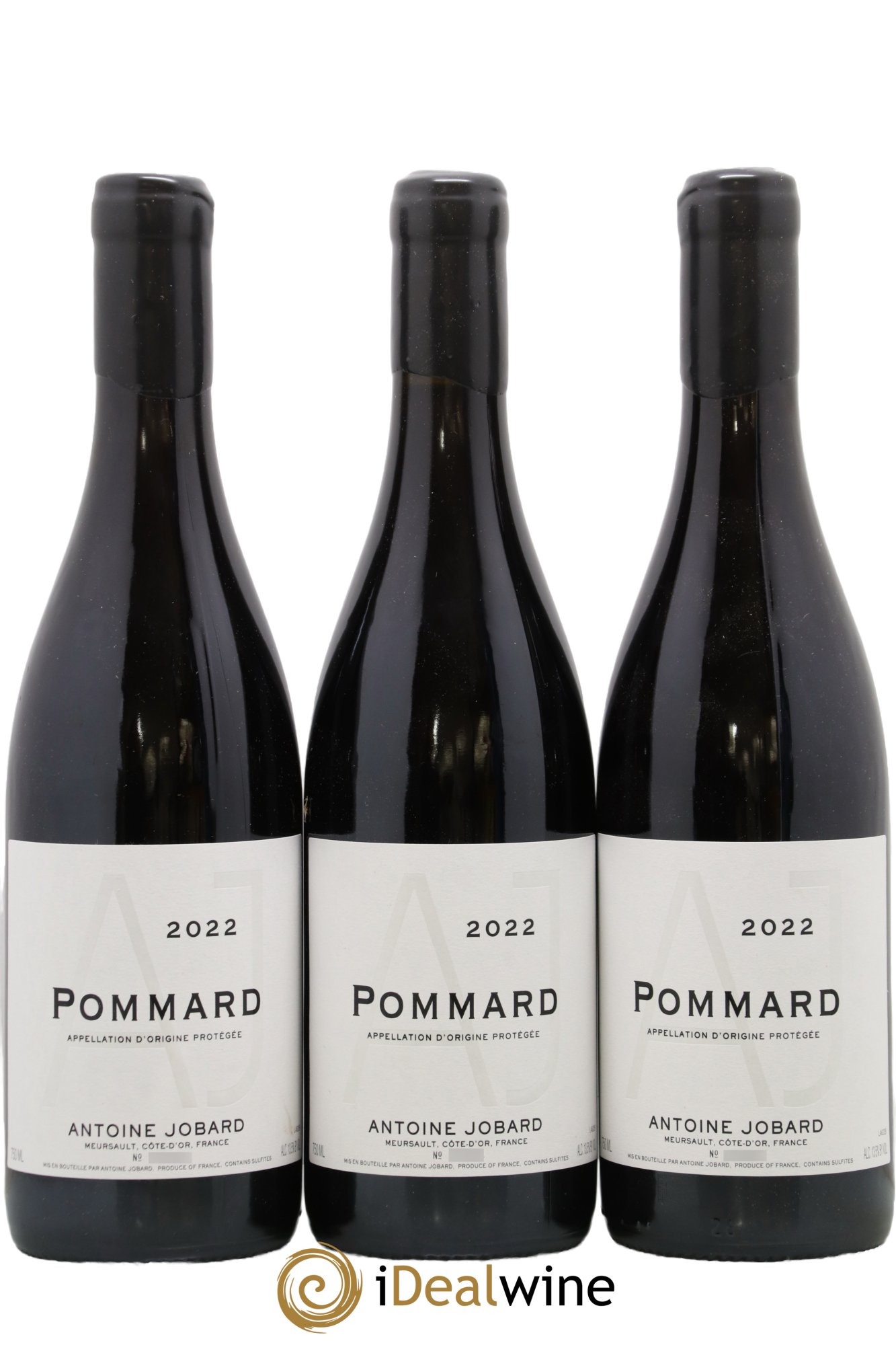 Pommard Antoine Jobard 2022 - Lot of 3 bottles - 0