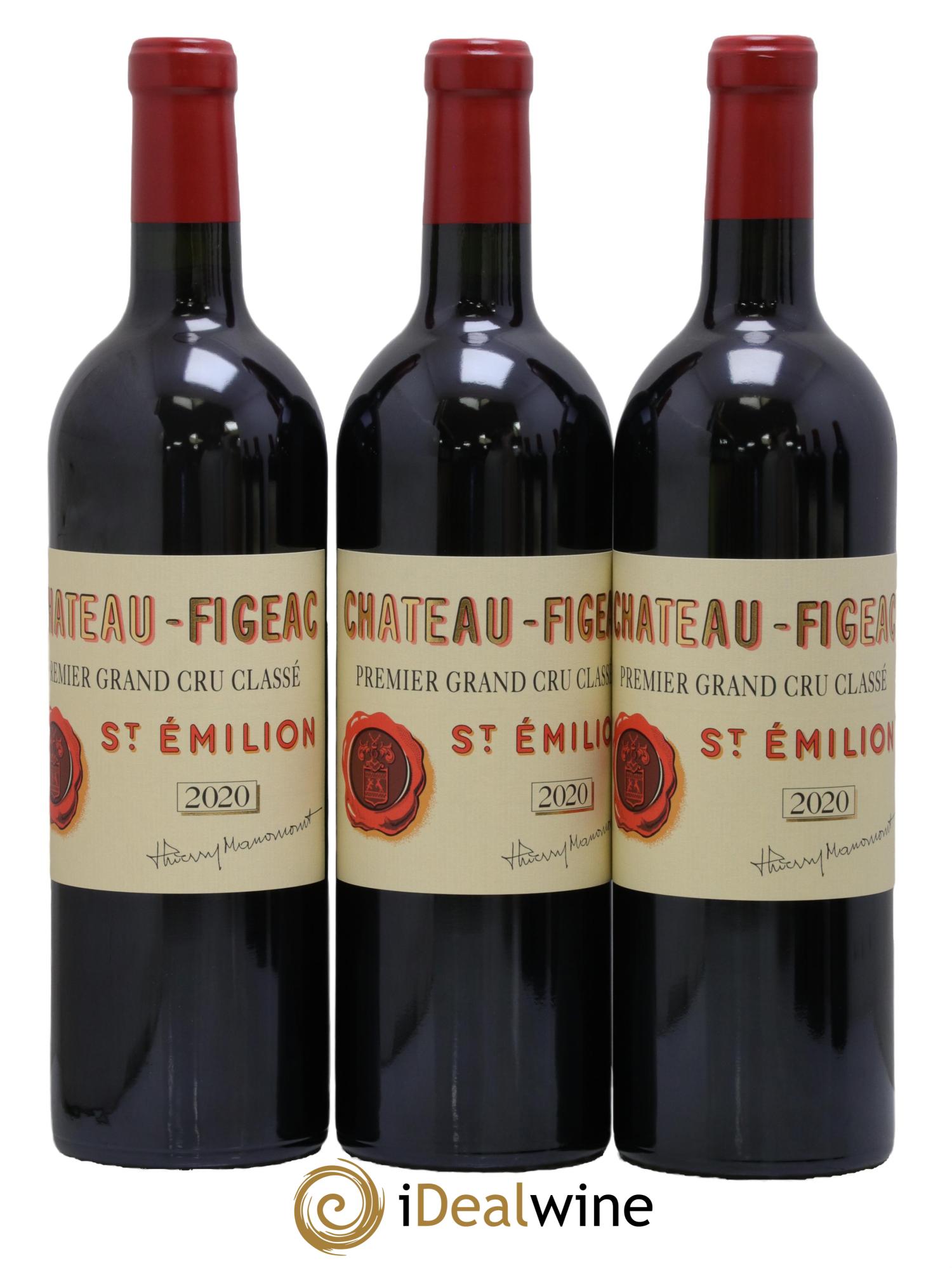 Château Figeac 1er Grand Cru Classé A  2020 - Lot de 6 bouteilles - 2
