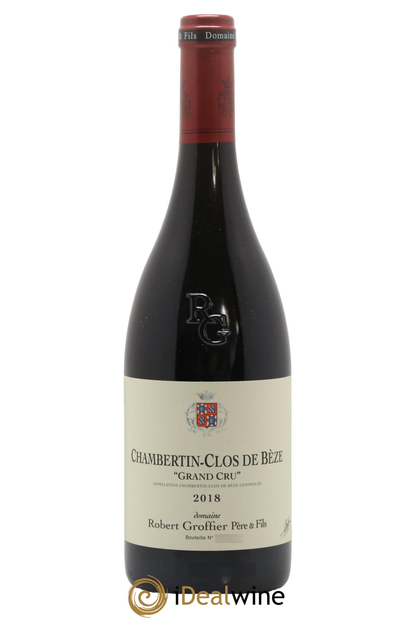 Chambertin Clos de Bèze Grand Cru Robert Groffier Père & Fils (Domaine) 2018 - Lotto di 1 bottiglia - 0